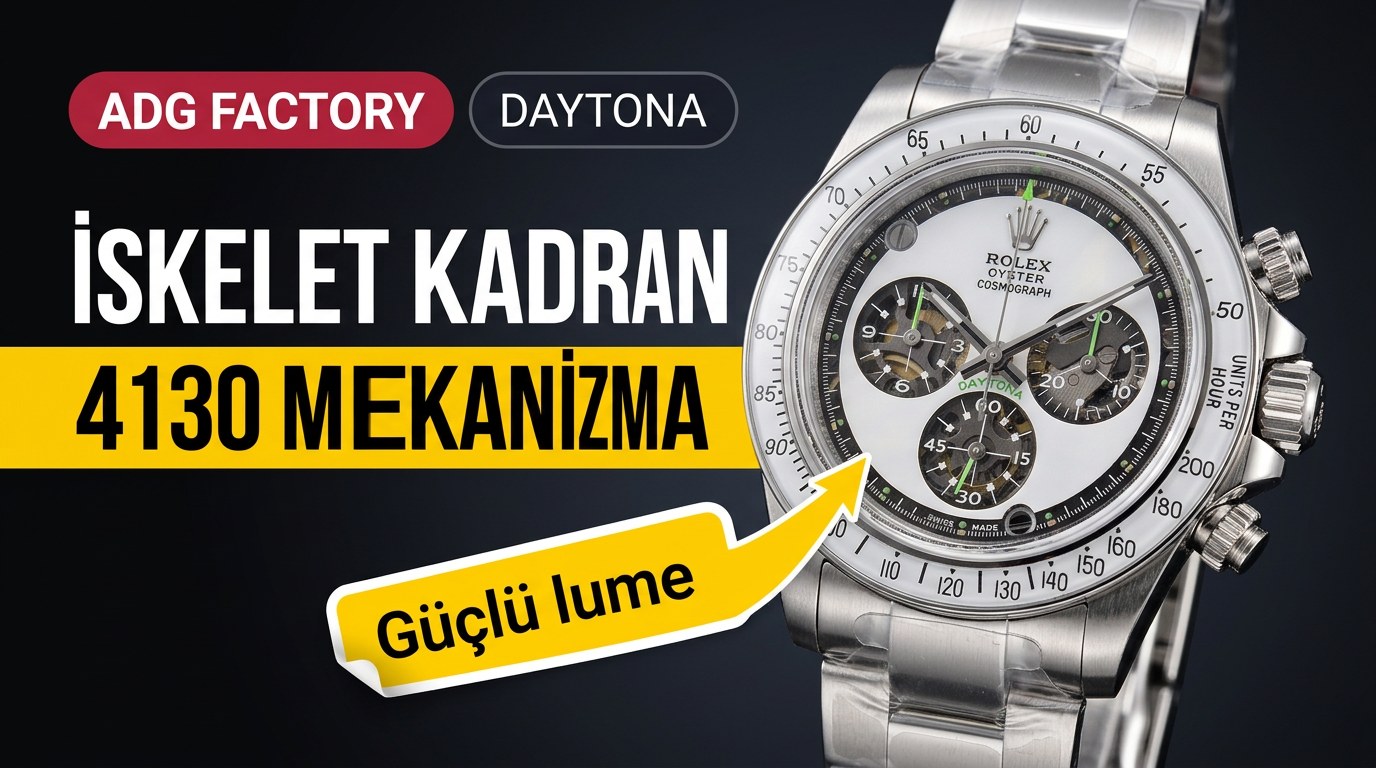 Rolex Daytona Replika Saat İncelemesi