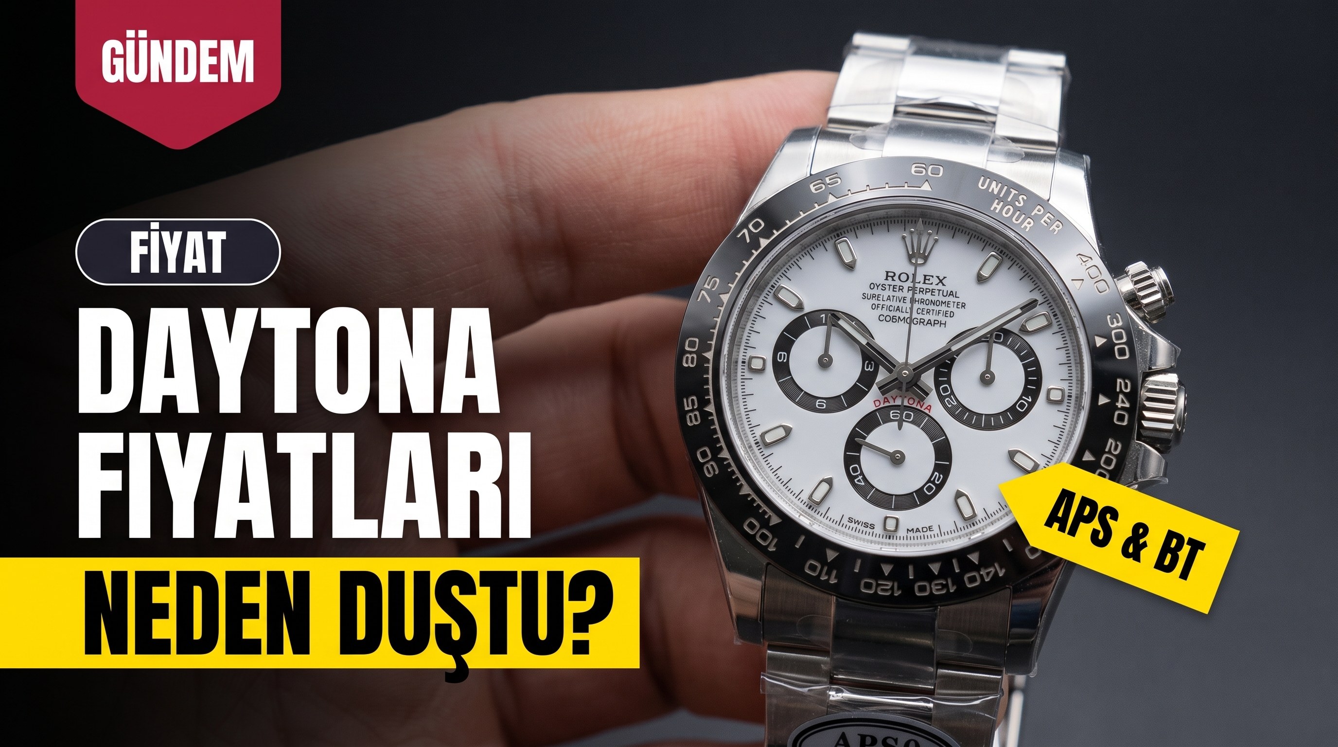 APS ve BT, Daytona modellerinin fiyatlarını neden düşürdü?