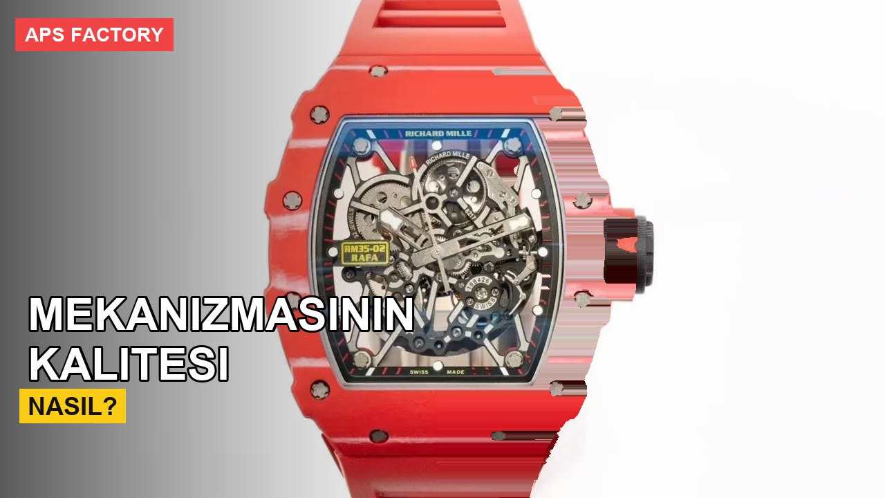 APS Factory Richard Mille RM35-02 Red Devil V2 İncelemesi
