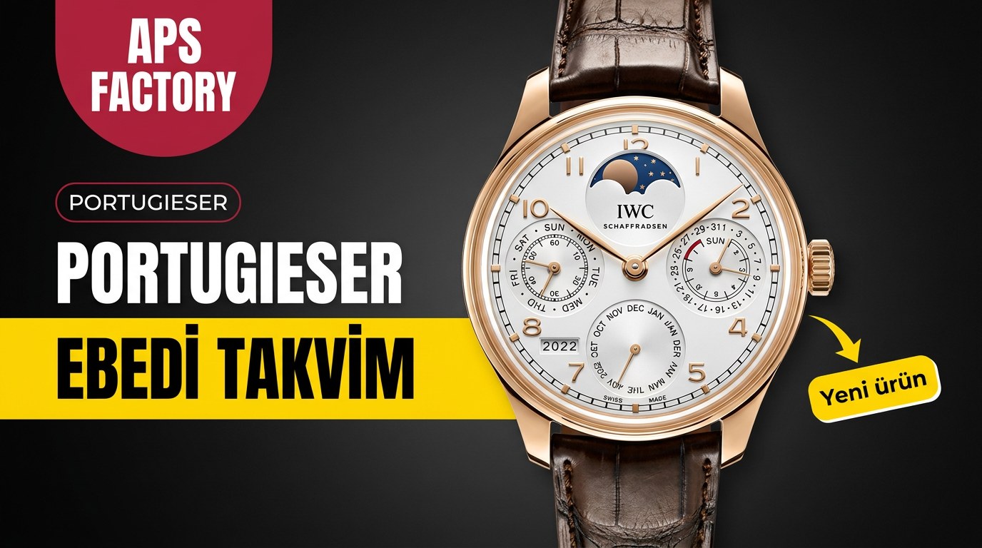 APS Yeni Ürün: IWC Portugieser Serisi Ebedi Takvim Kol Saati