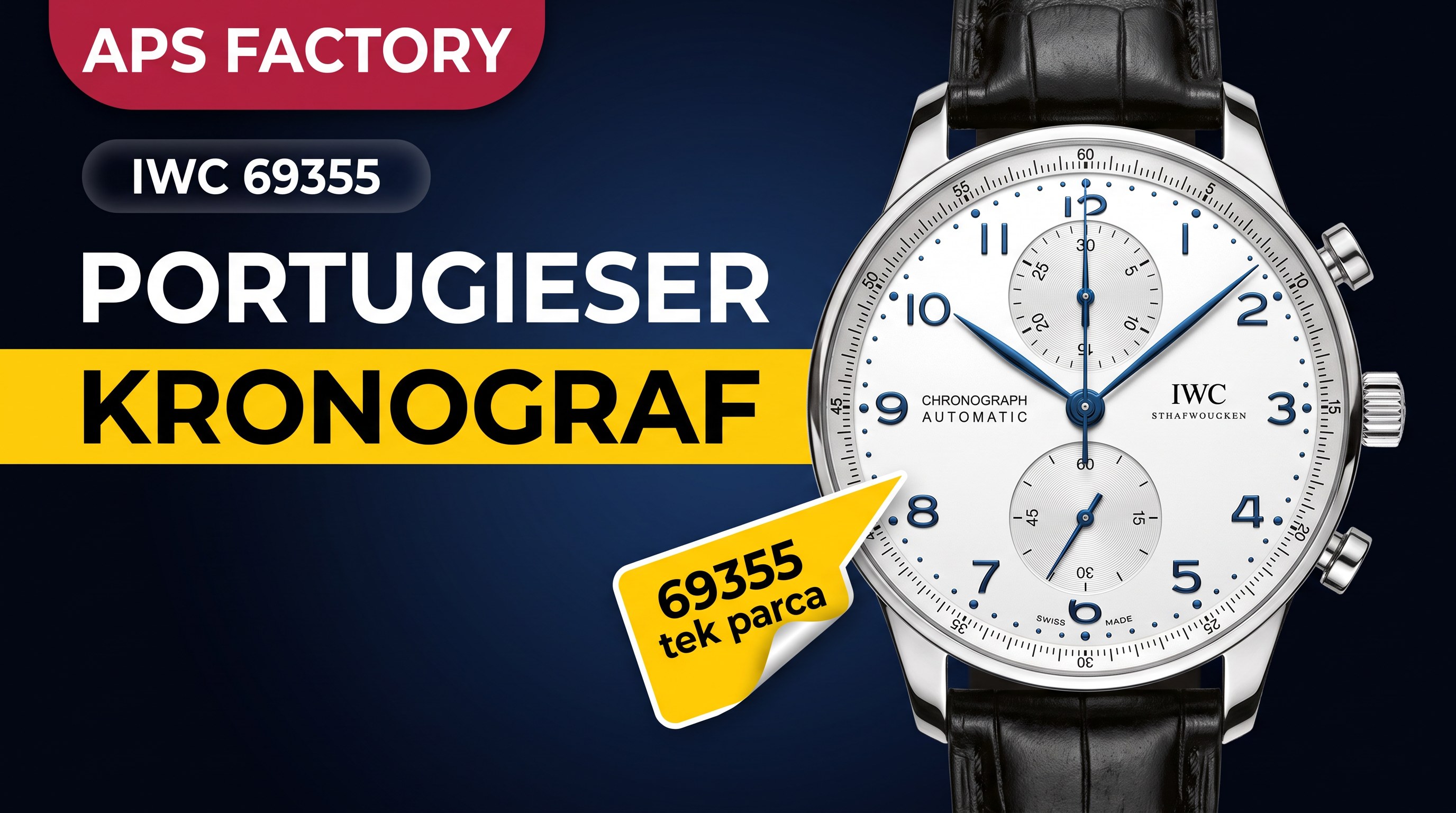 APS Factory IWC Portugieser Kronografı, Dandong tek parça 69355 mekanizmasıyla ZF Factory'i geçebilir mi?
