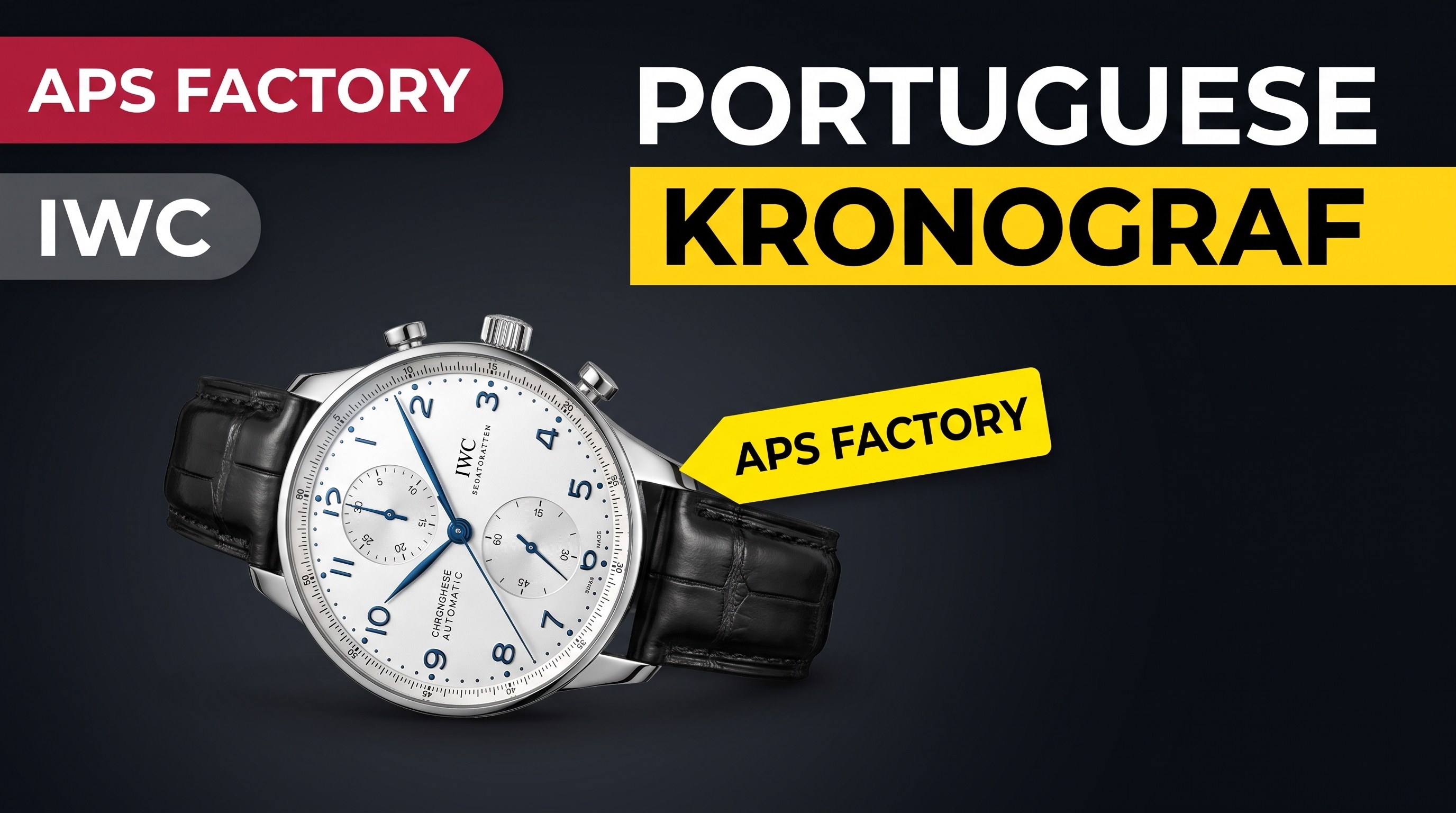 APS Factory IWC Portuguese Chrono