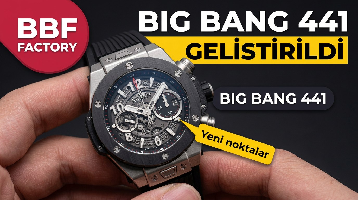 BBF Factory Hublot Big Bang 441 serisinde hangi noktalar geliştirildi?