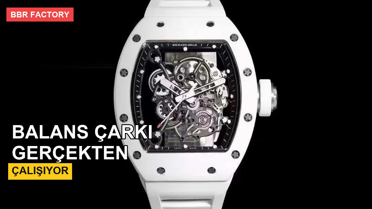 BBR Factory Richard Mille RM055 Beyaz Seramik İncelemesi