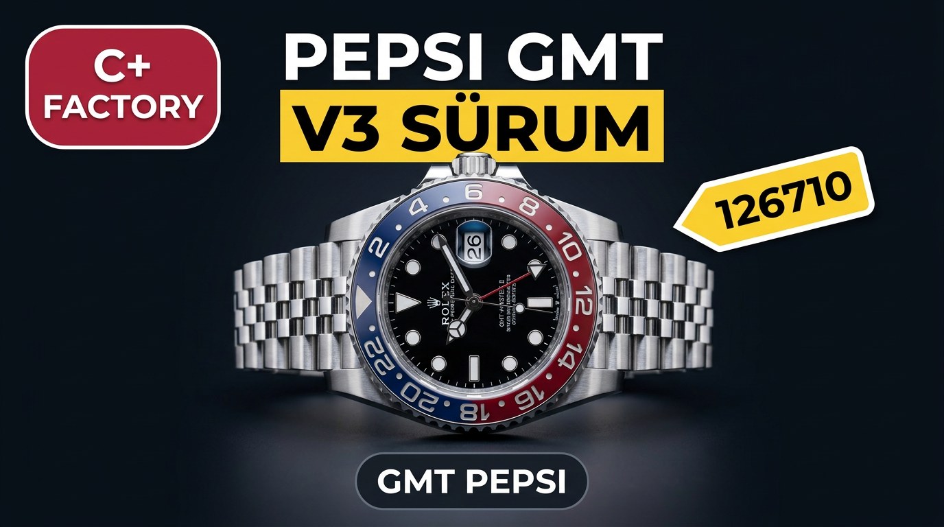 Rolex GMT-Master II C+ Factory İncelemesi