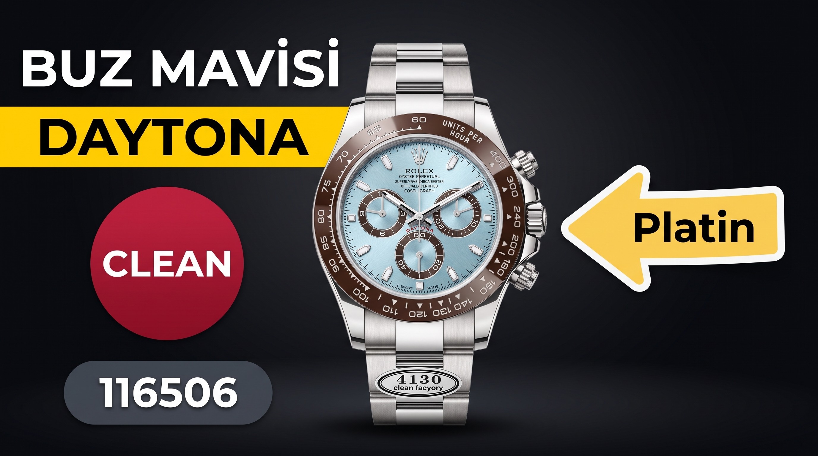 Rolex Daytona M116506-0001 Clean Factory İncelemesi