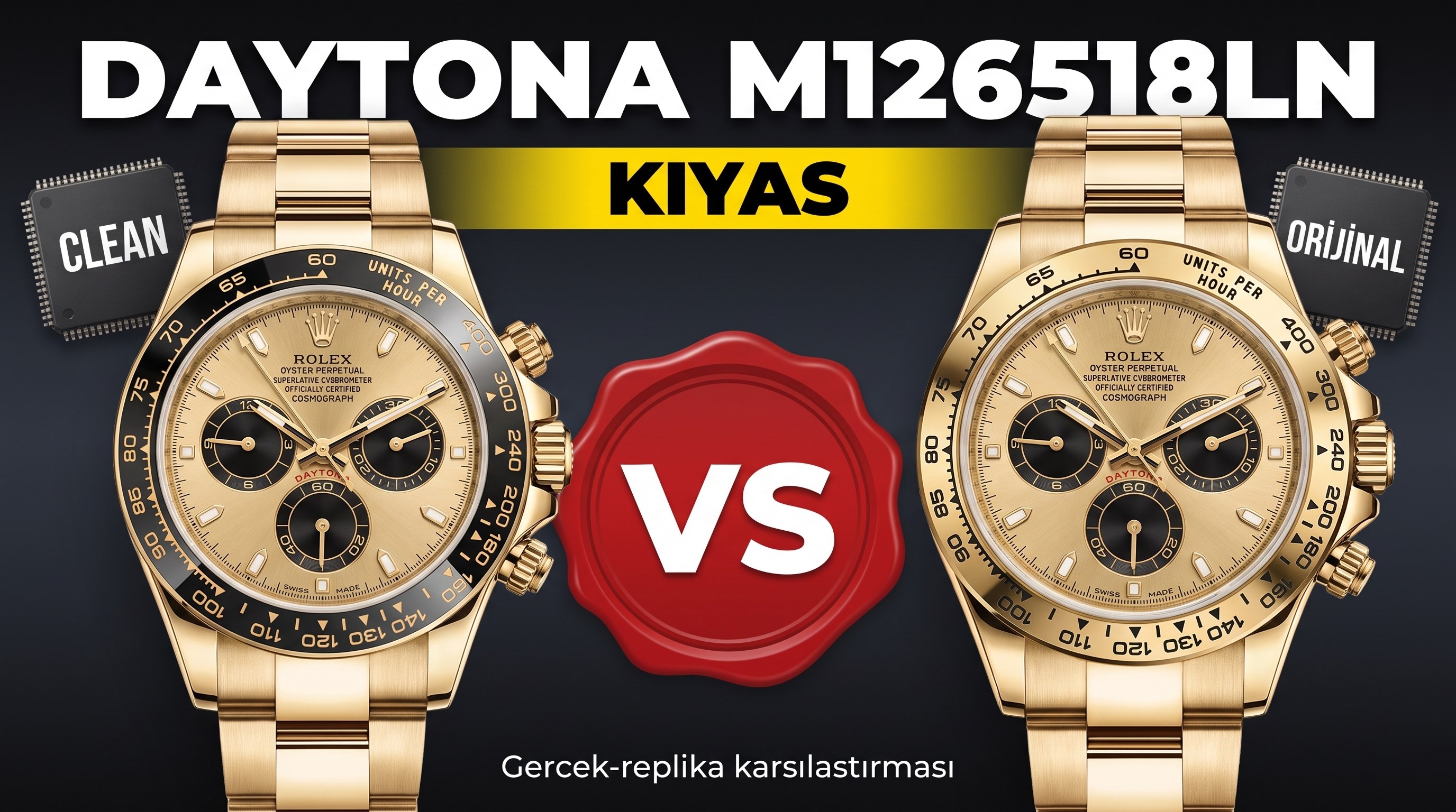 Rolex Daytona M126518LN-0012 Clean Factory İncelemesi