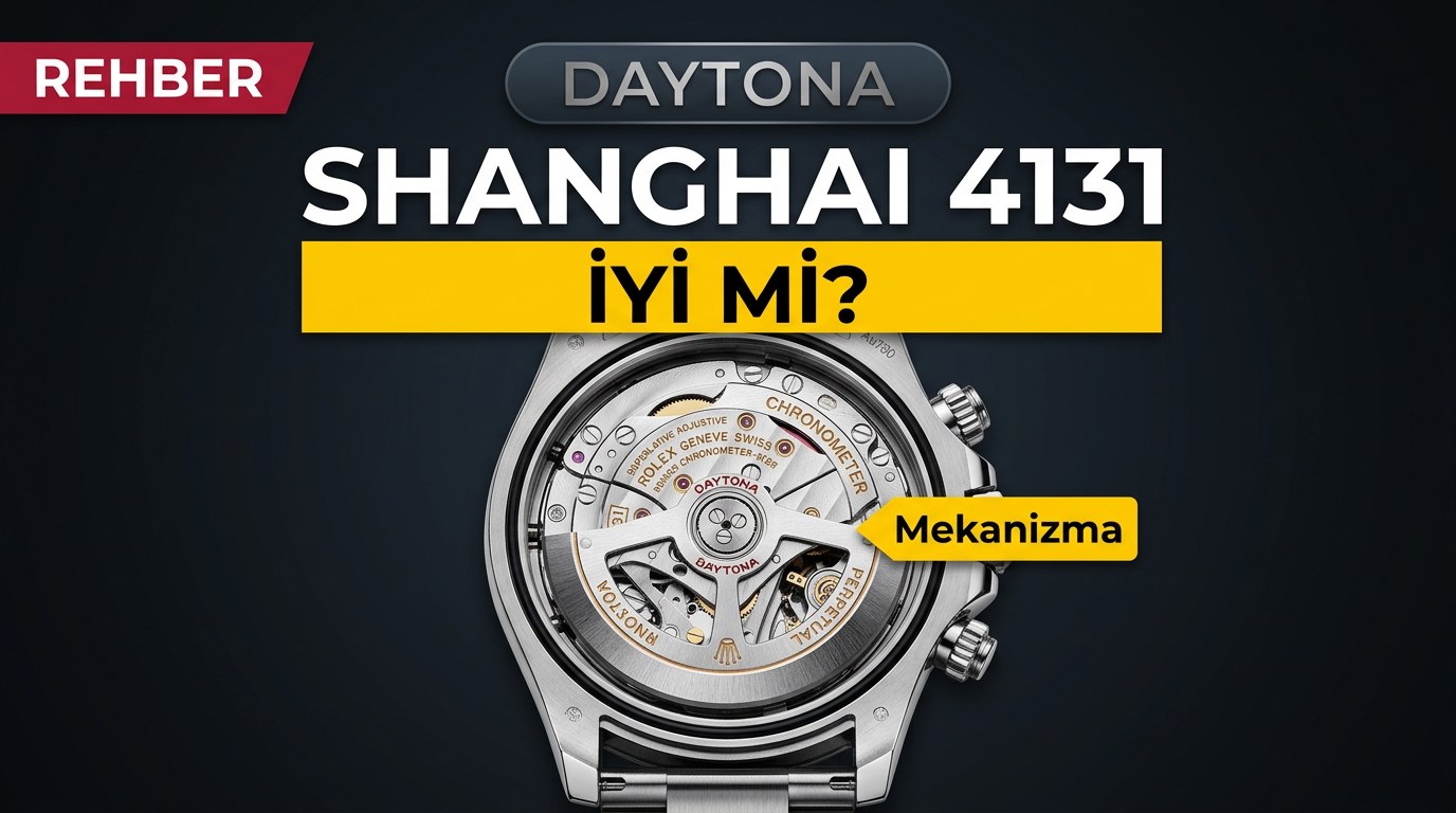 Clean Daytona Shanghai 4131 mekanizması orijinaliyle karşılaştırıldığında nasıl? Dandong 4130'dan iyi mi?