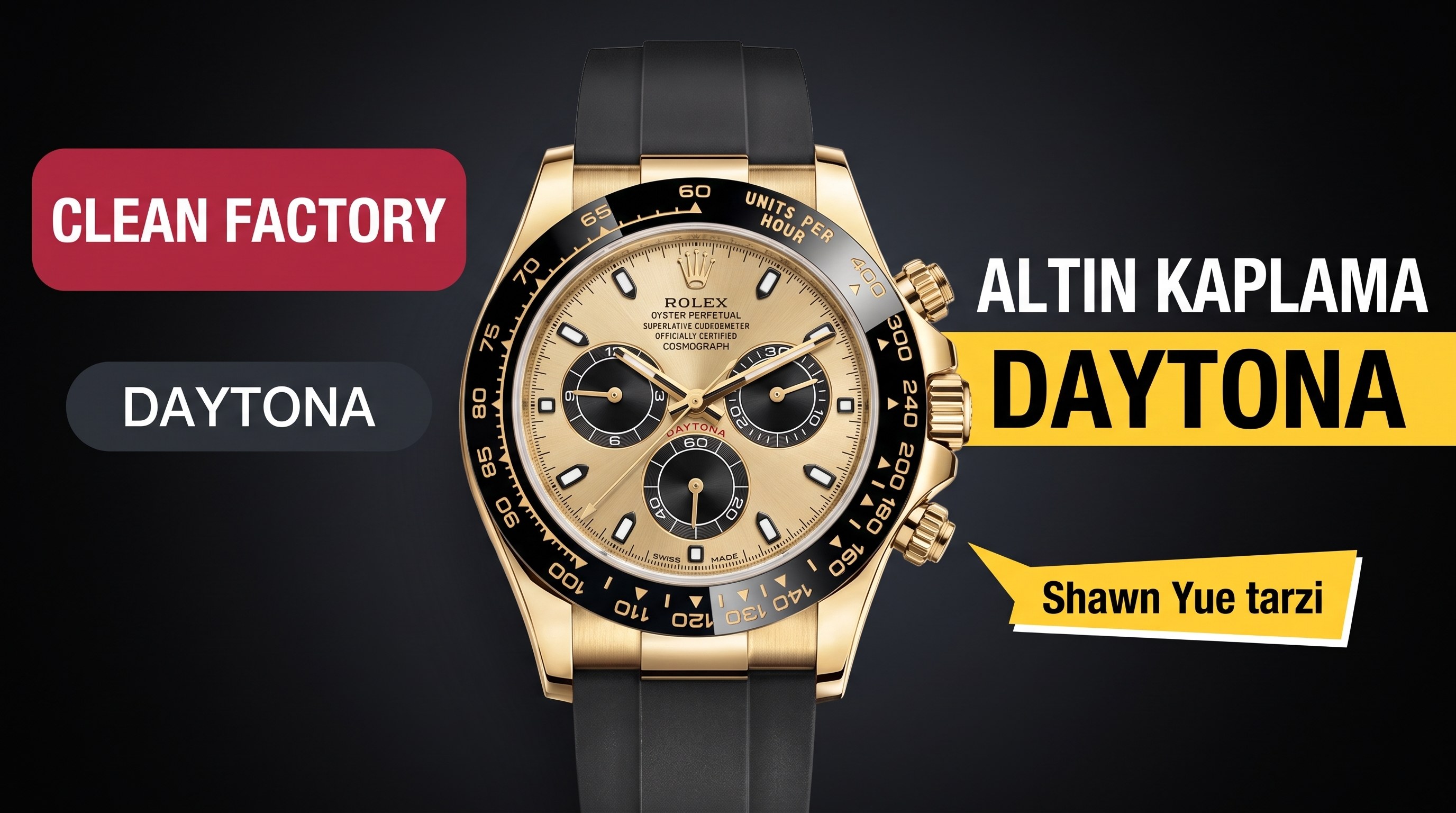 Rolex Daytona Clean Factory İncelemesi
