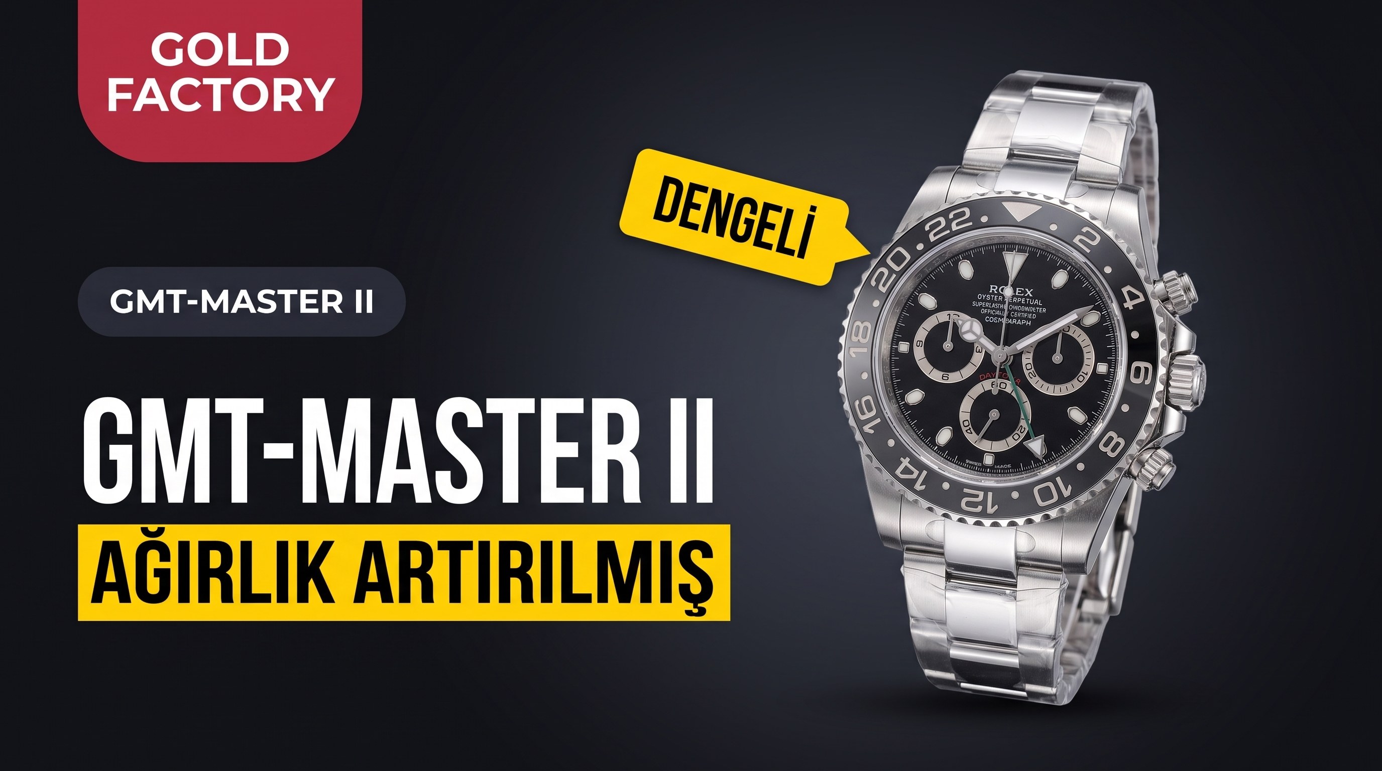 Rolex GMT-Master II Clean Factory İncelemesi