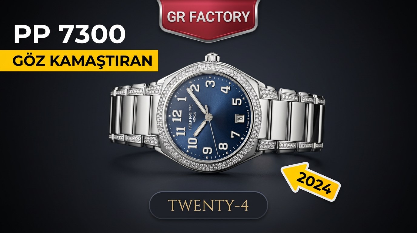 GR Factory2023 Patek Philippe TWENTY~4 serisi 7300 göz kamaştıran çıkışıyla geliyor