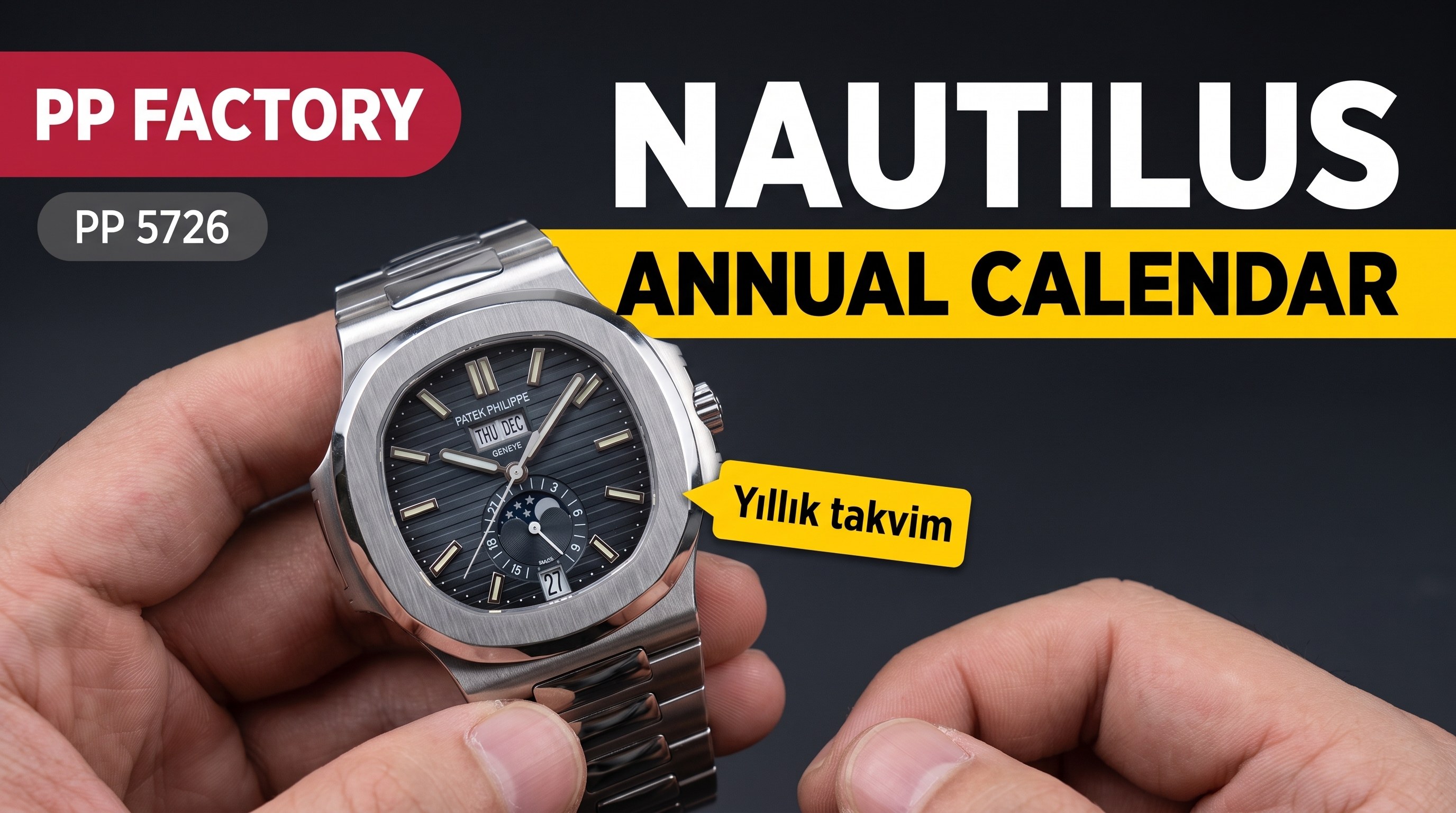 Patek Philippe Nautilus 5726 İncelemesi