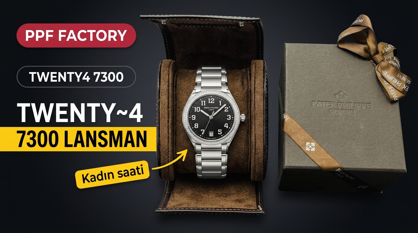 PPF Factory Patek Philippe TWENTY~4 serisi 7300 göz kamaştıran lansmanıyla sahnede