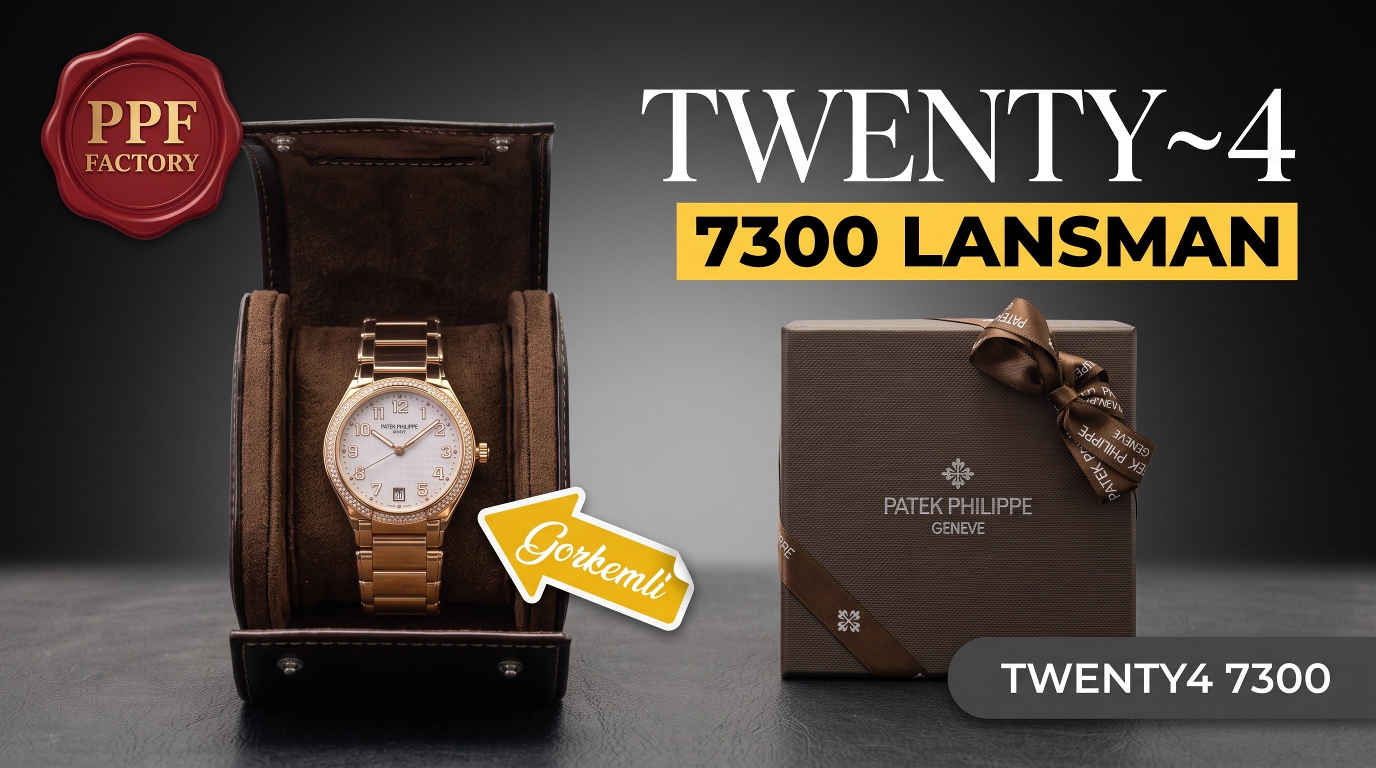 PPF Factory Patek Philippe Twenty~4 serisi 7300 görkemli lansmanı