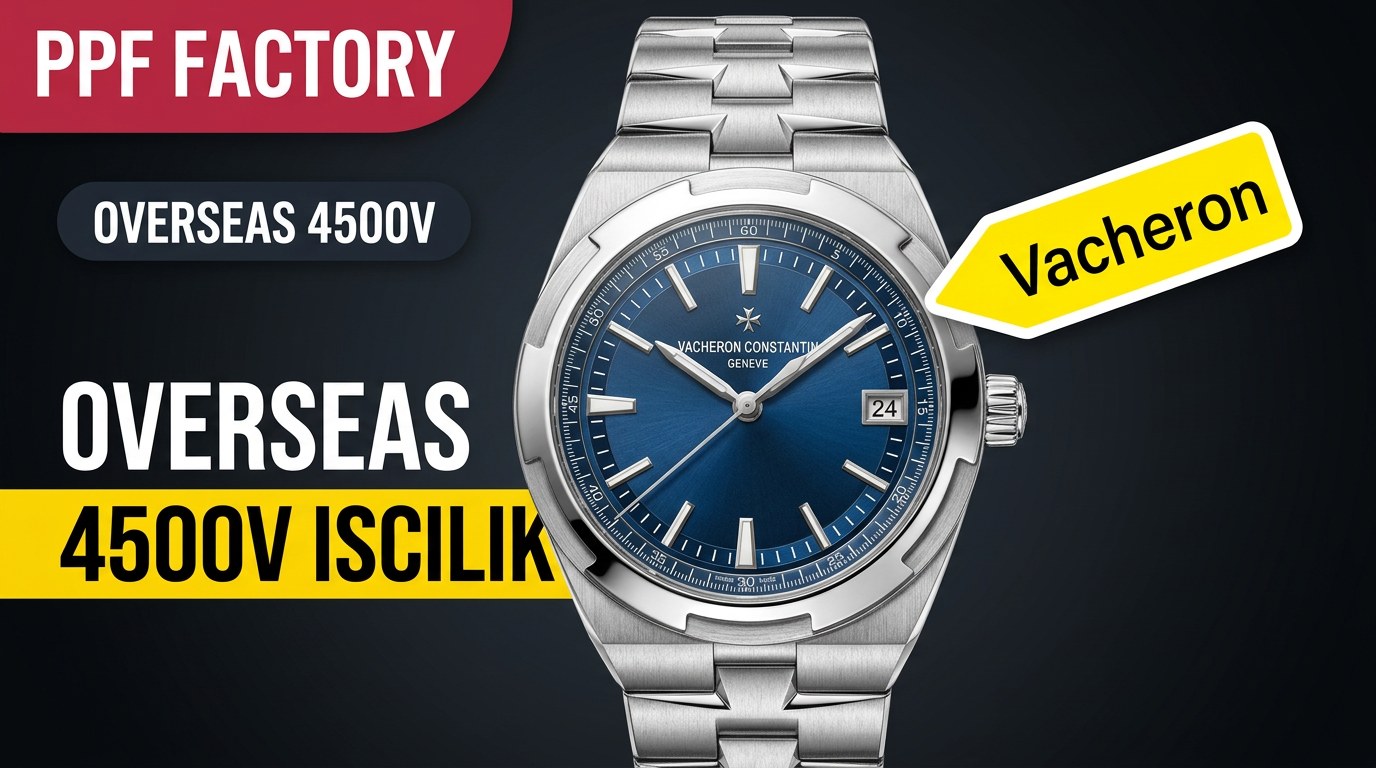 PPF Factory Vacheron Constantin Overseas 4500V işçiliği nasıl?