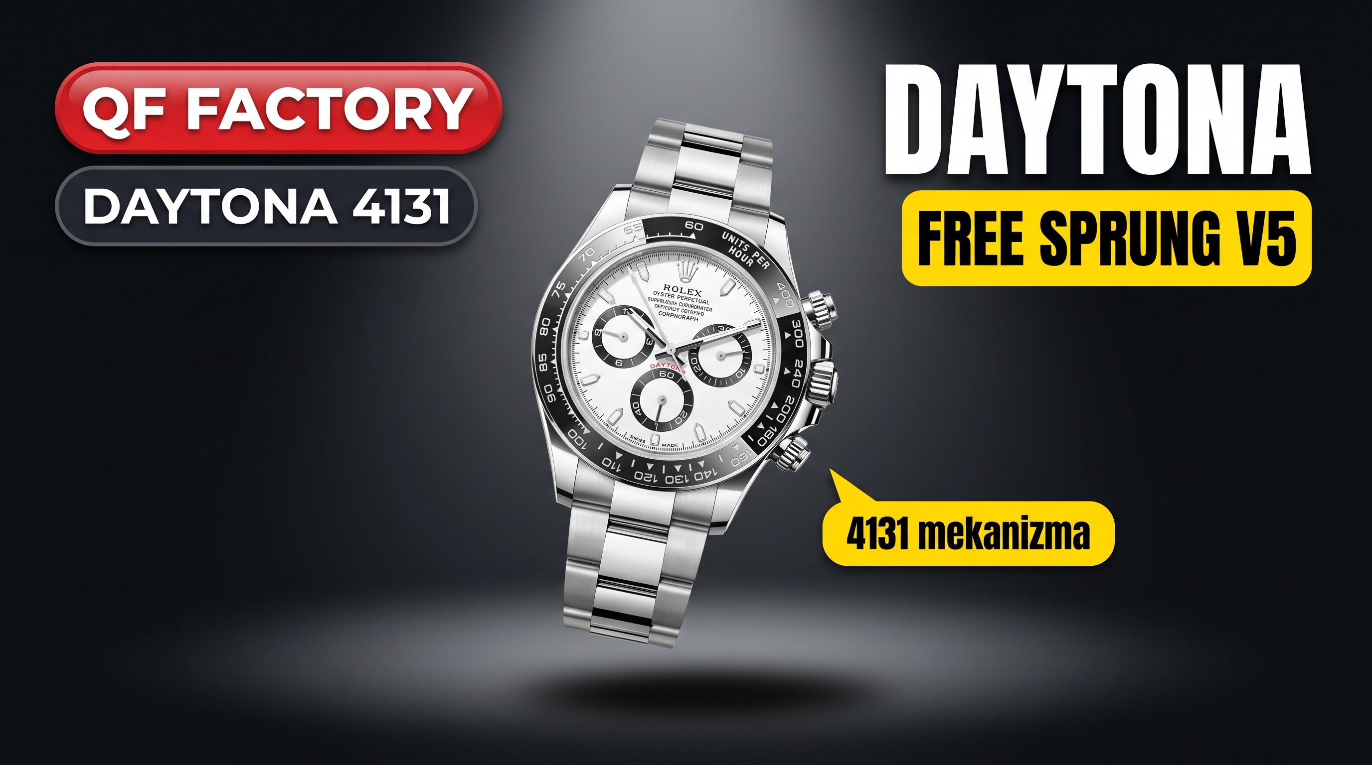 QF Daytona Free-Sprung 4131 V5