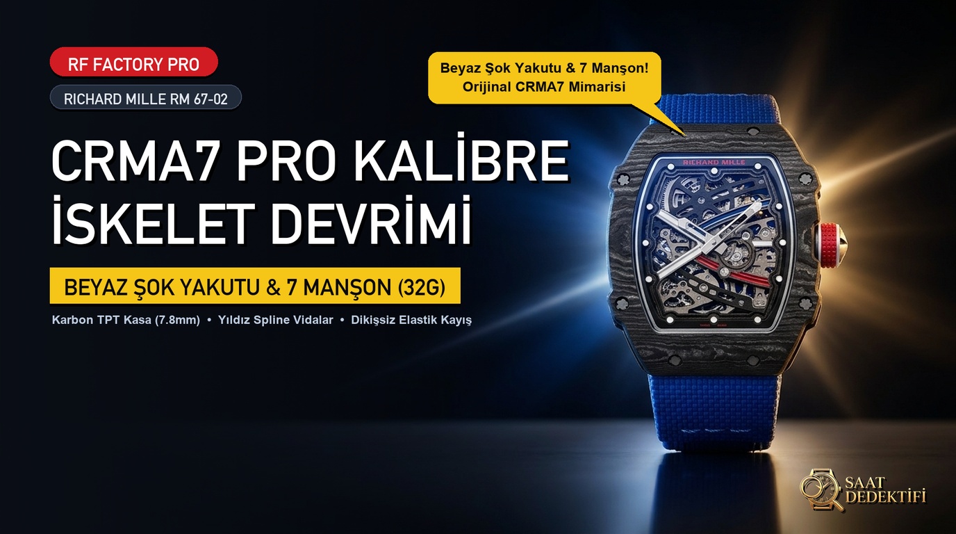 RF Factory Richard Mille RM 67-02 PRO CRMA7 Kalibre İnceleme Kapağı