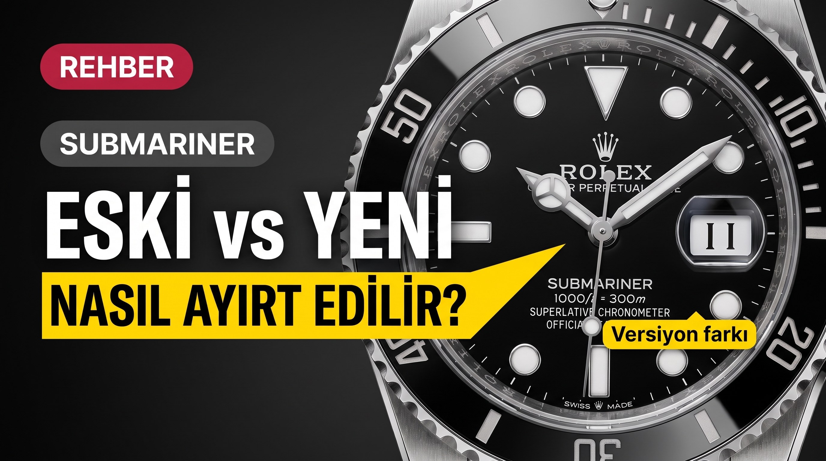 Rolex Submariner Replika Saat İncelemesi