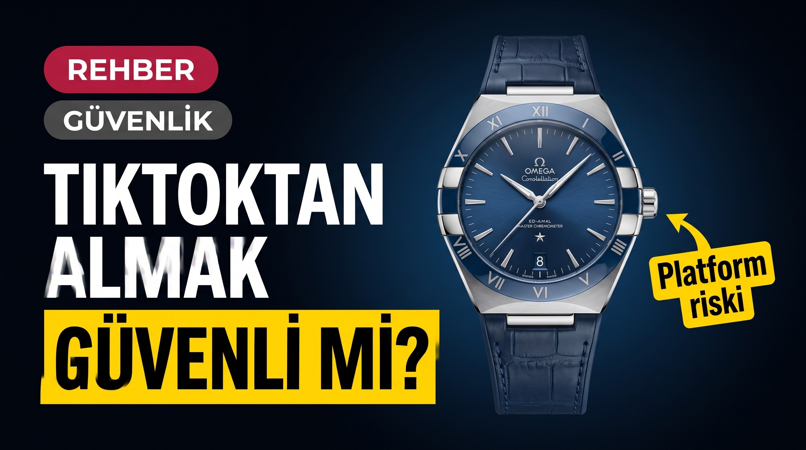 TikTok üzerinden replika saat almak güvenli mi - büyük platformlardan replika saat almak nasıl?