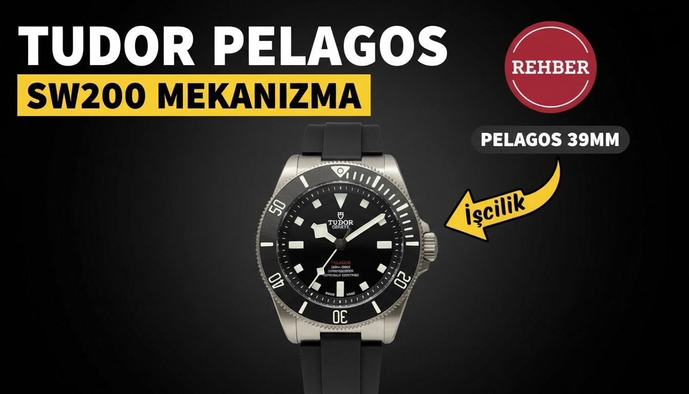 orijinal kalıp Factory Tudor Pelagos 39 mm SW200 Mekanizmalı