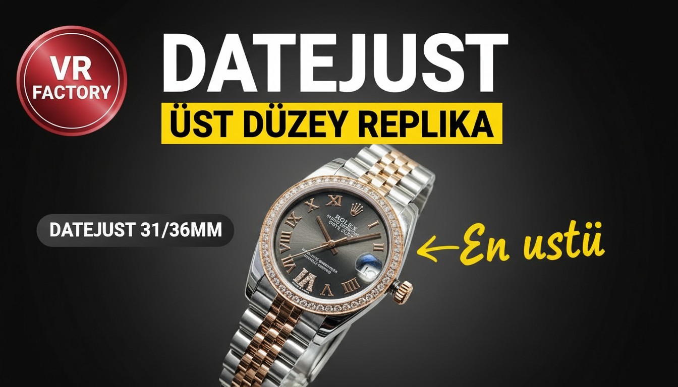 Rolex Datejust Replika Saat İncelemesi