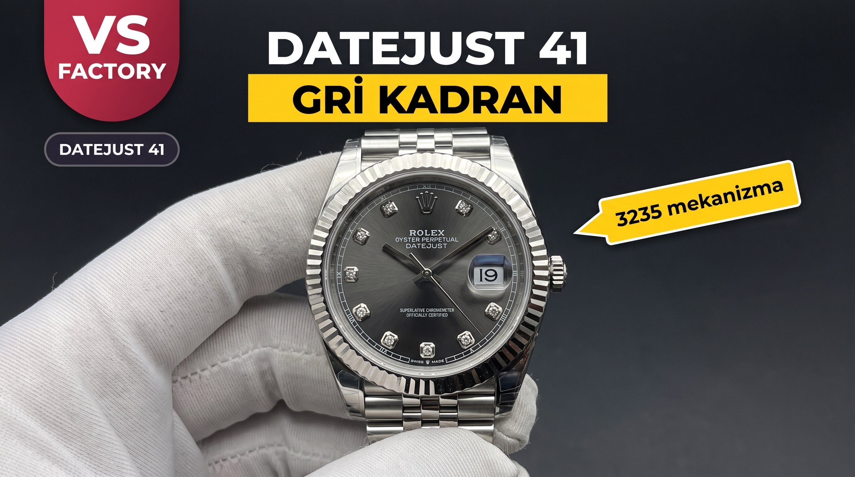 Rolex Datejust VS Factory İncelemesi