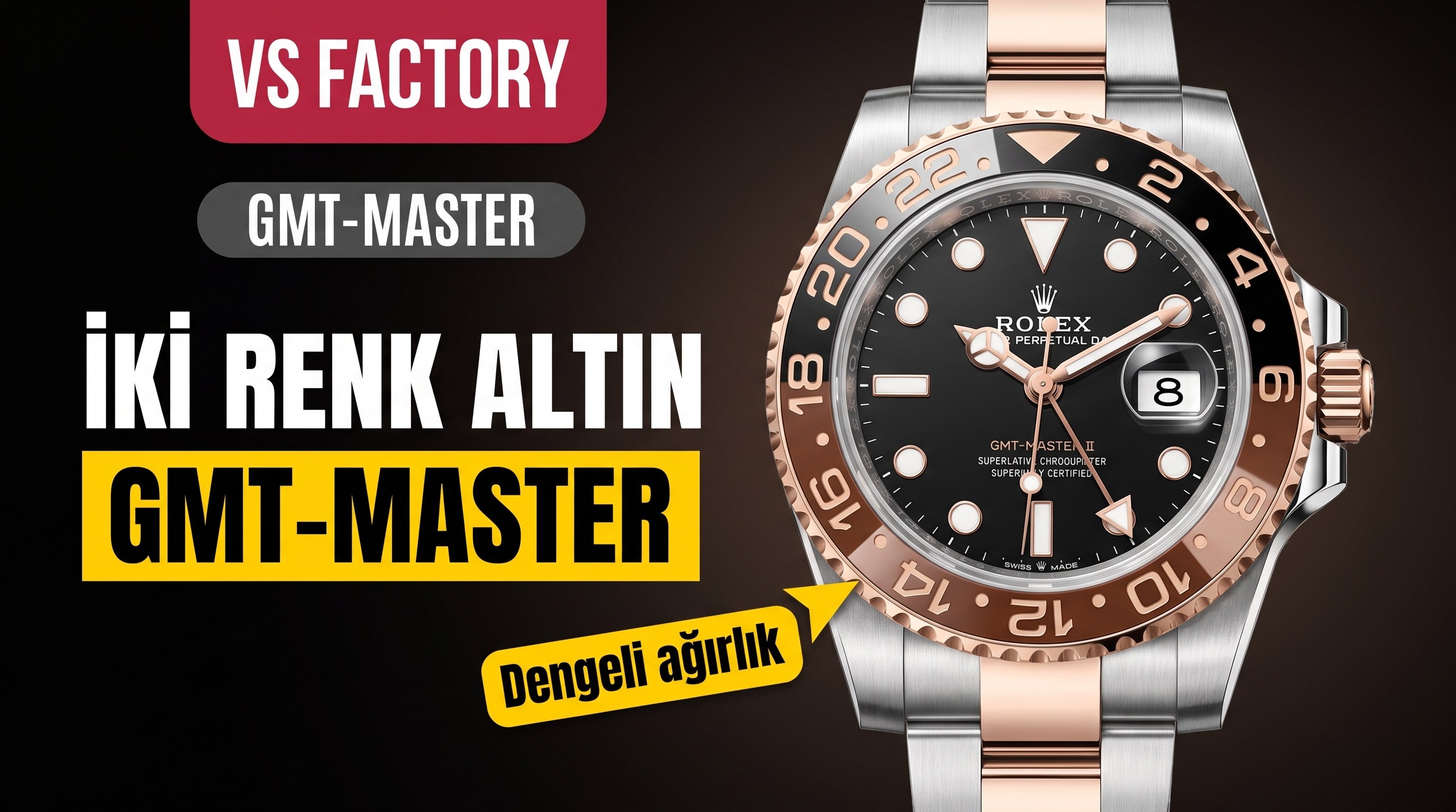 Rolex VS Factory Replika Saat İncelemesi