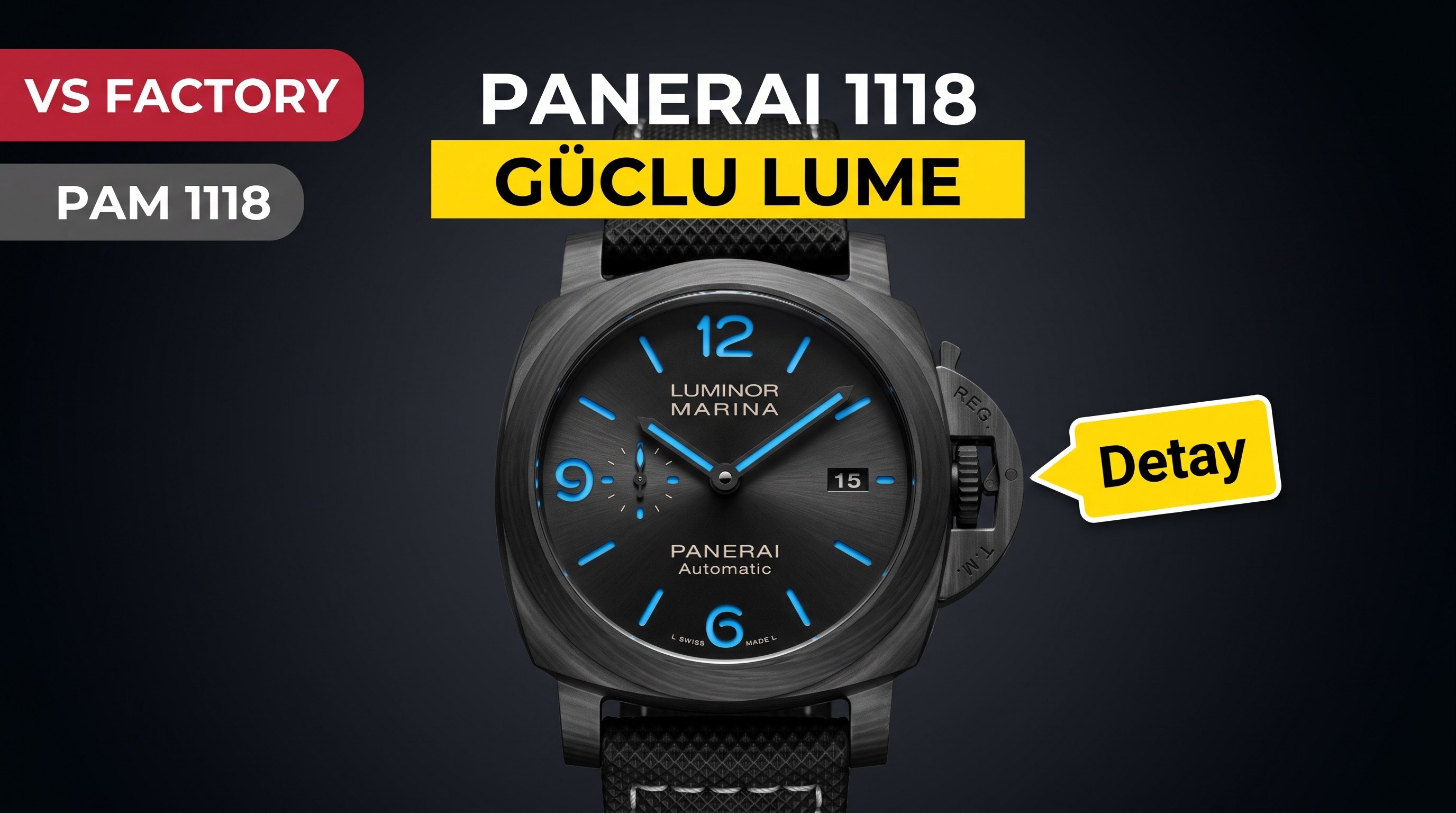Panerai Luminor 1118 VS Factory İncelemesi