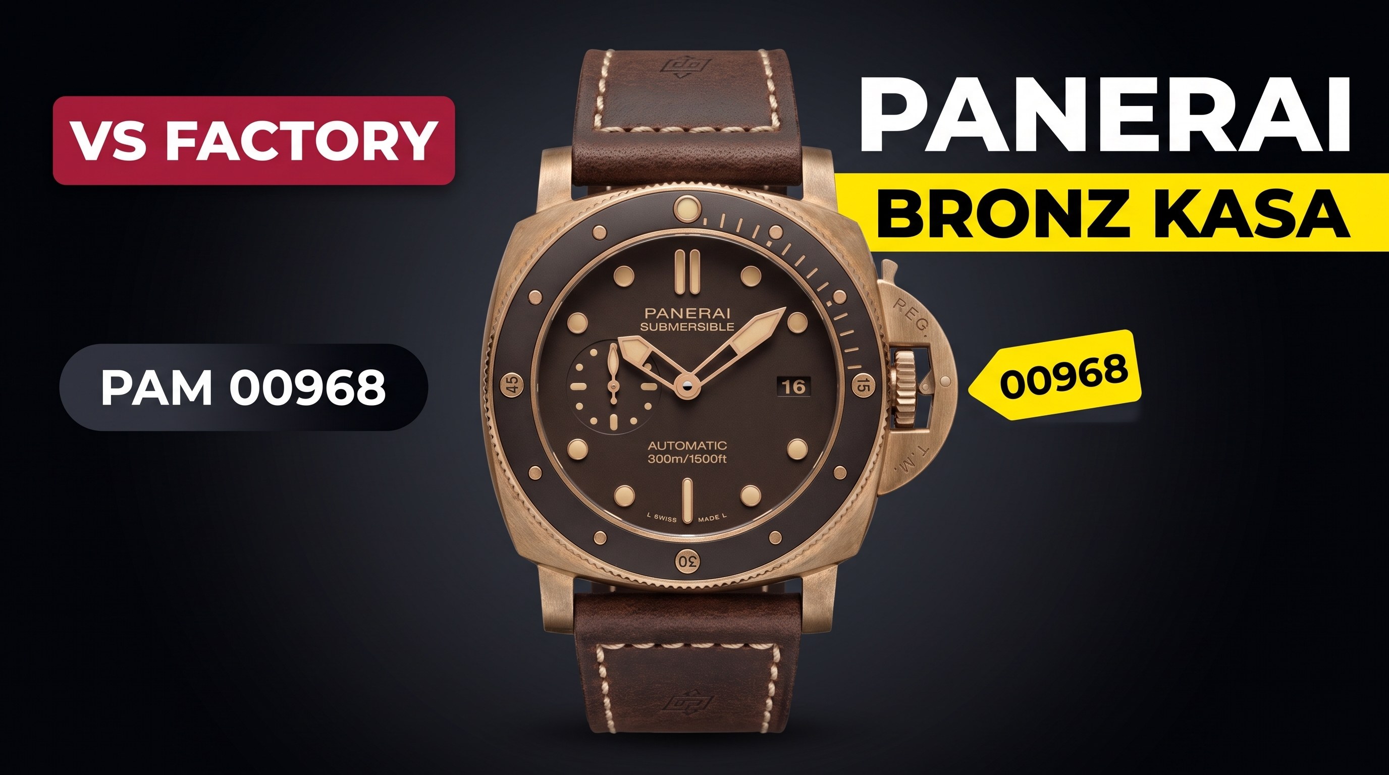 Panerai PAM00968 VS Factory İncelemesi