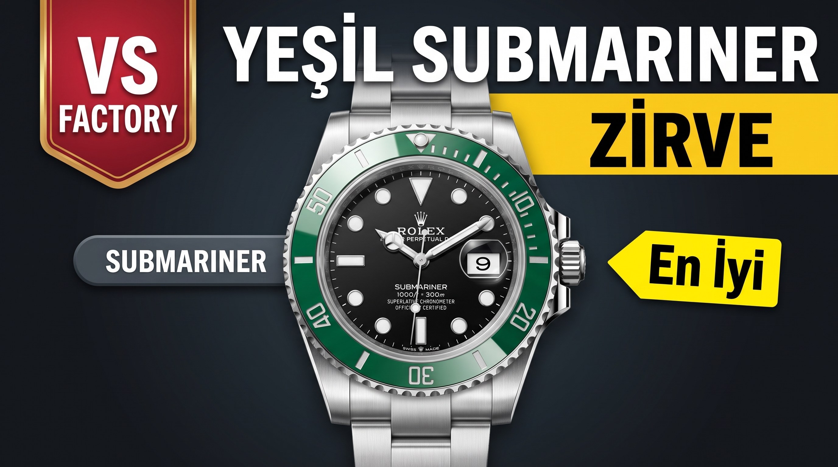 Rolex Submariner VS Factory İncelemesi