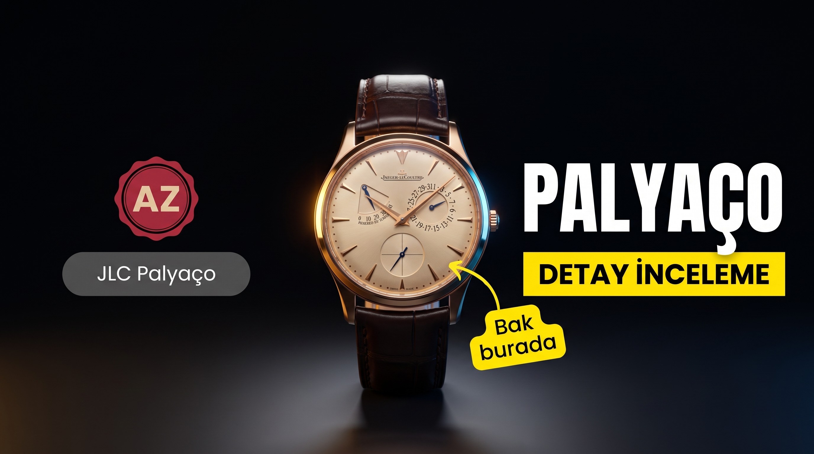 AZ Factory Jaeger-LeCoultre Palyaço saatinde bu detaylar iyi yapılmış mı?