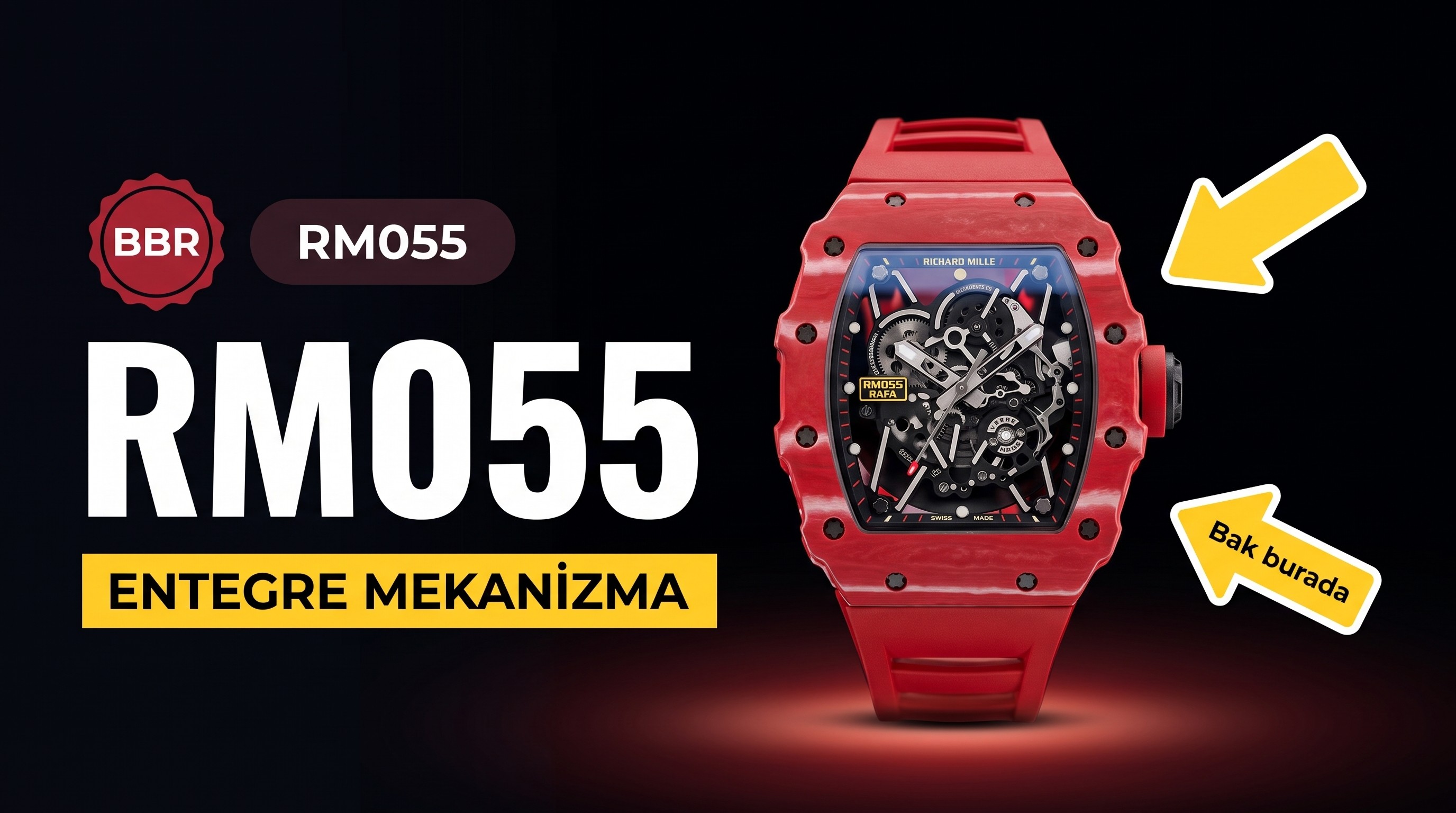 Richard Mille RM055 BBR Factory İncelemesi