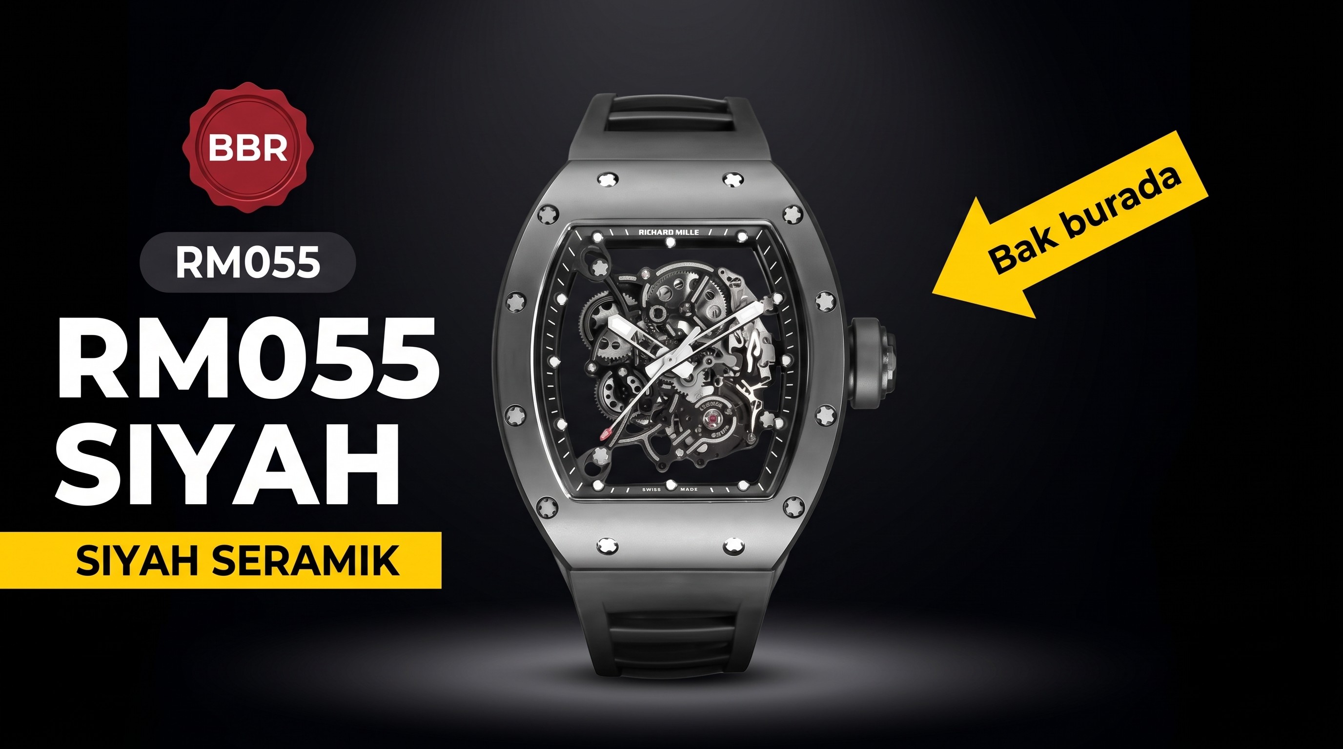 Richard Mille RM055 BBR Factory İncelemesi