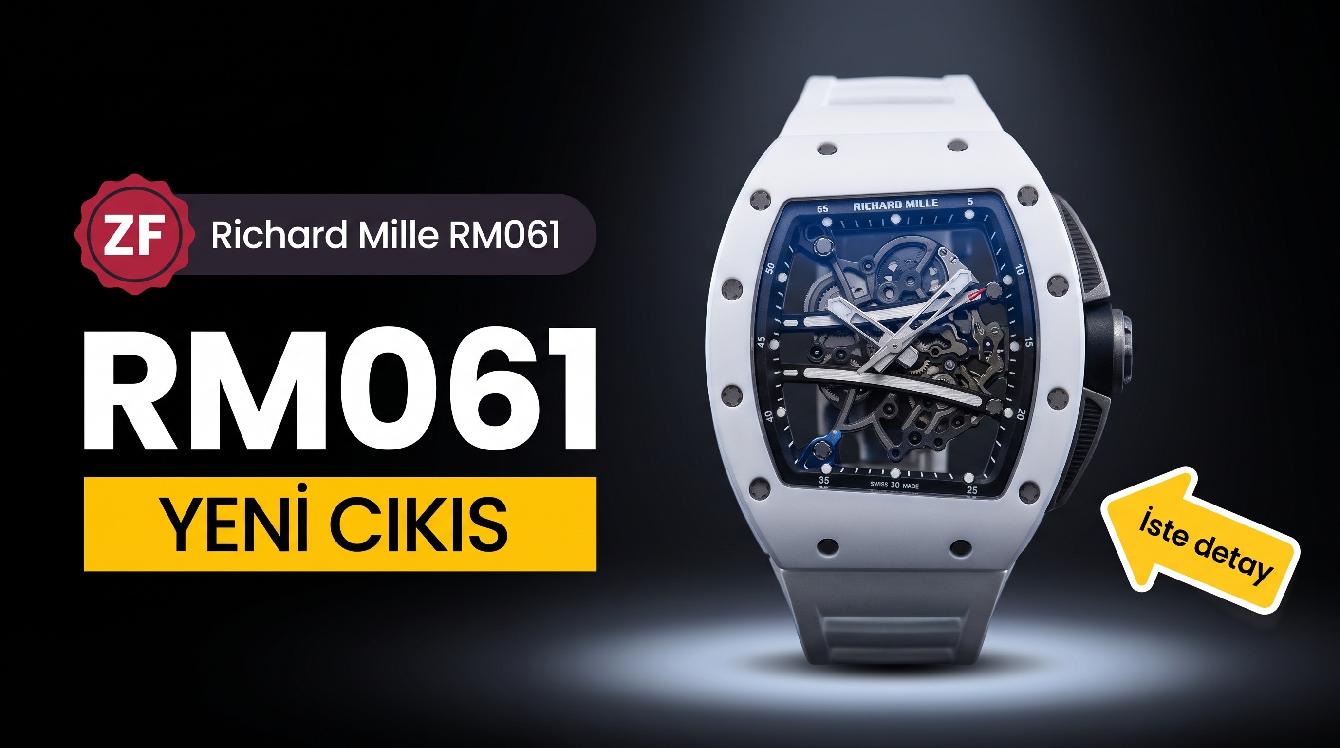Richard Mille RM061 ZF Factory İncelemesi