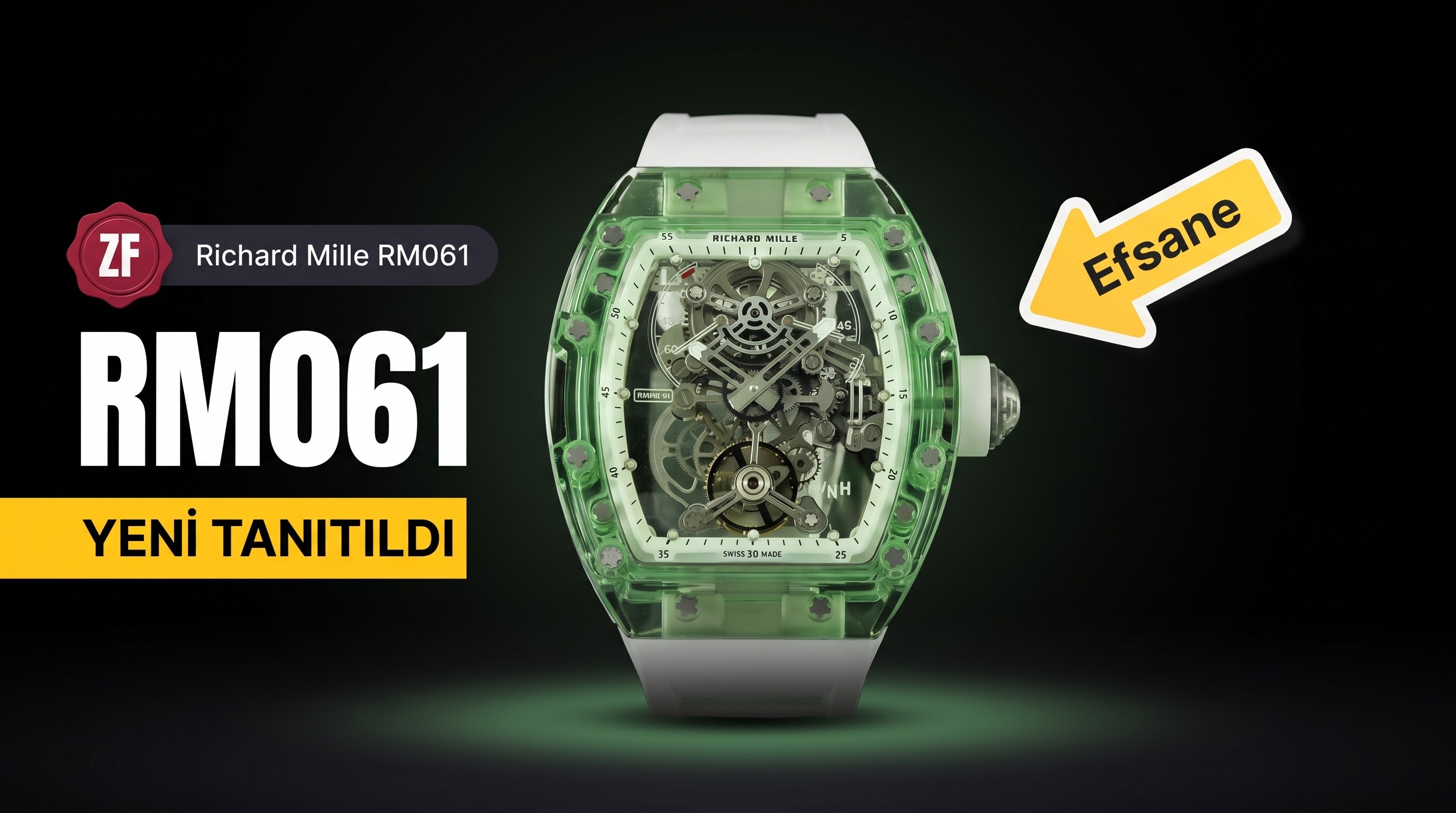 Richard Mille RM061 ZF Factory İncelemesi