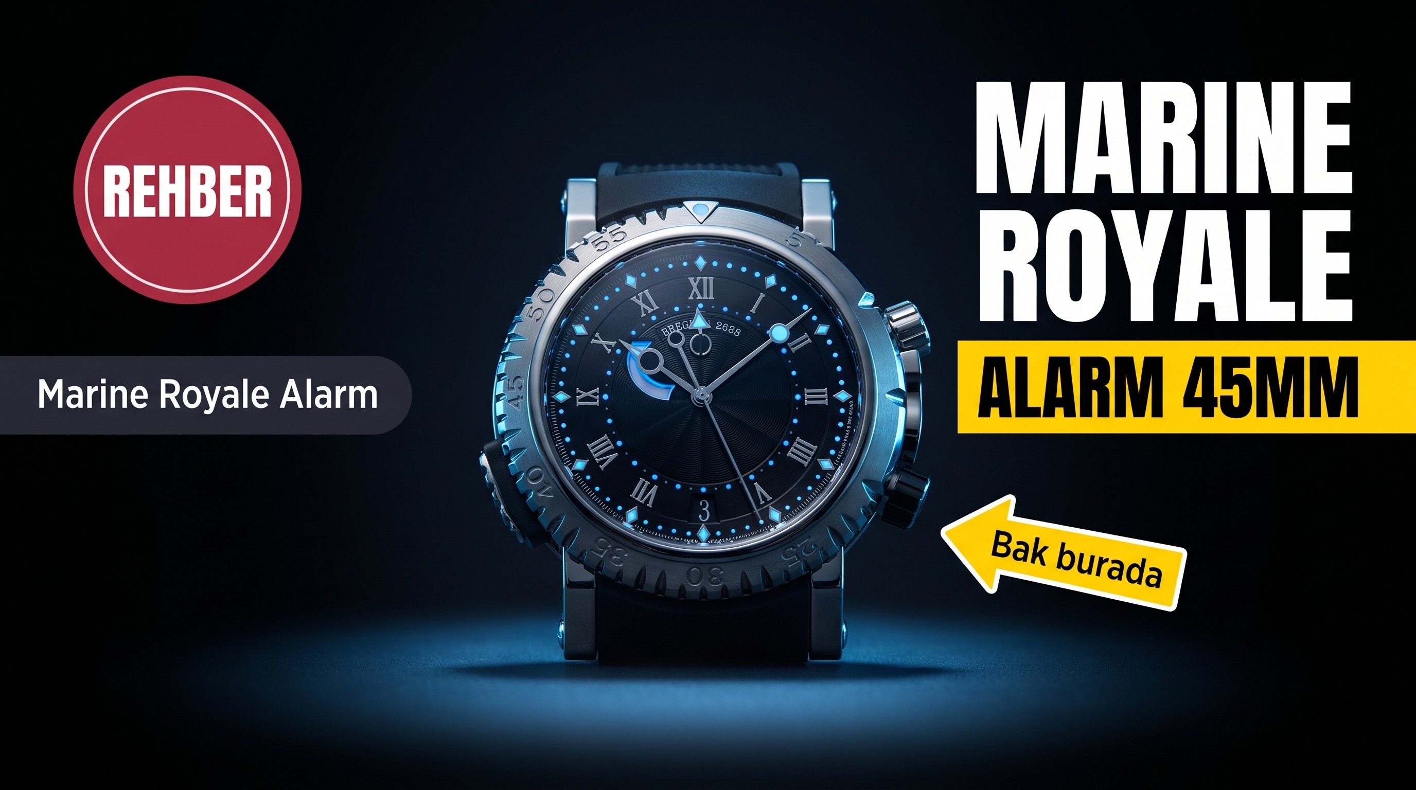 Breguet Marine Royale Alarm 45 mm İnceleme