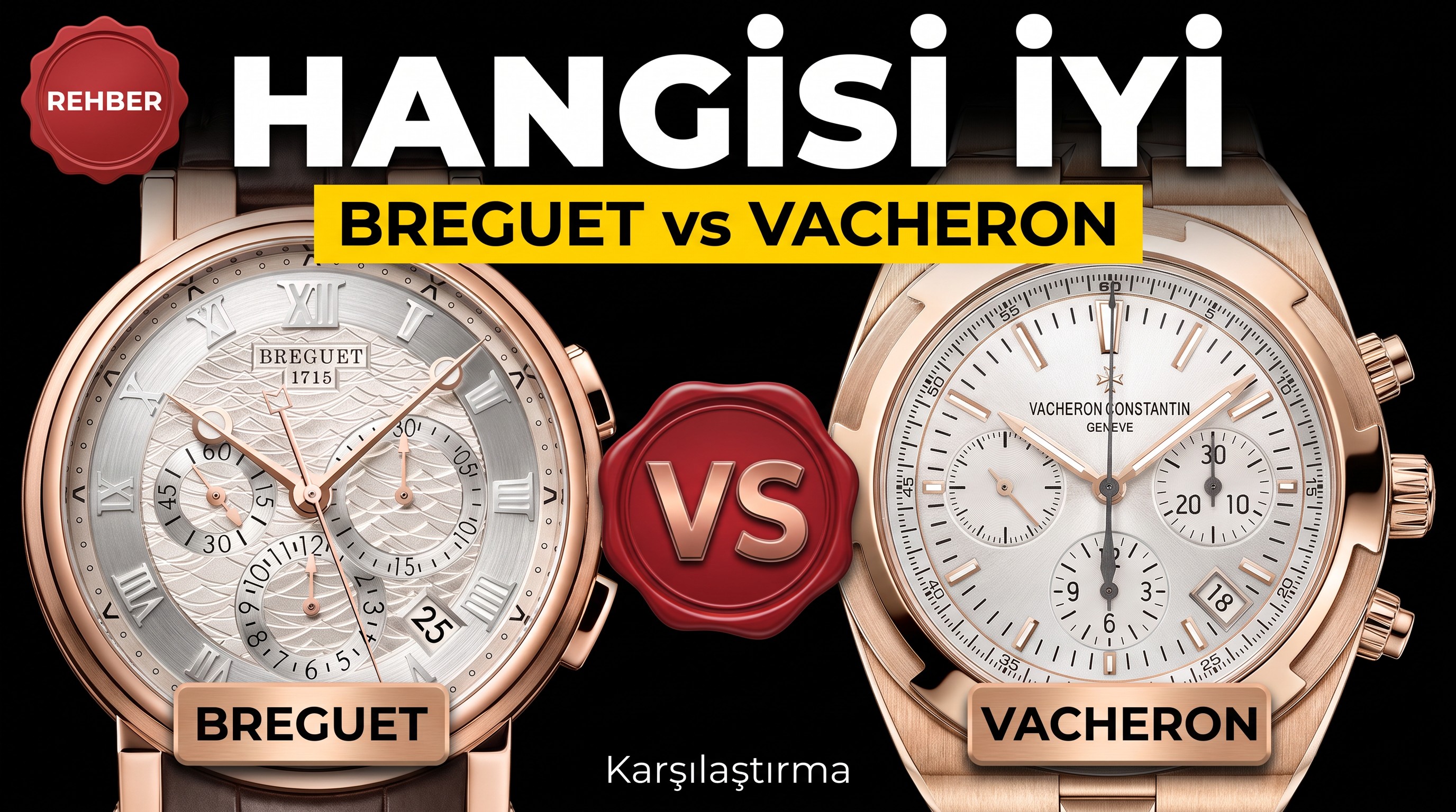 Breguet vs Vacheron Constantin Karşılaştırması