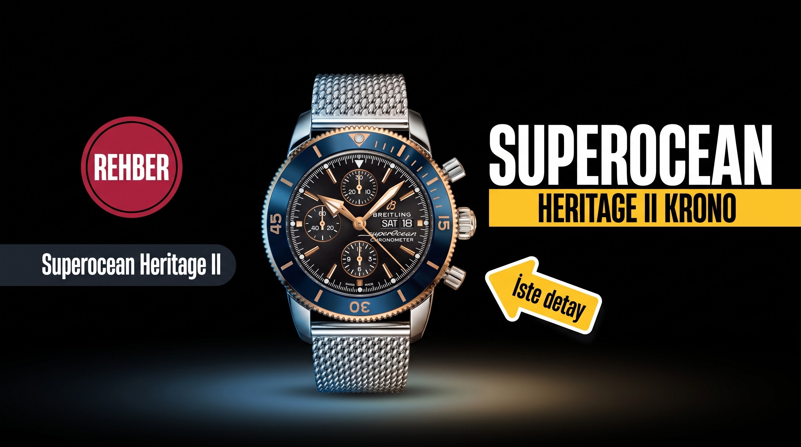Breitling Superocean Heritage II Chronograph İncelemesi