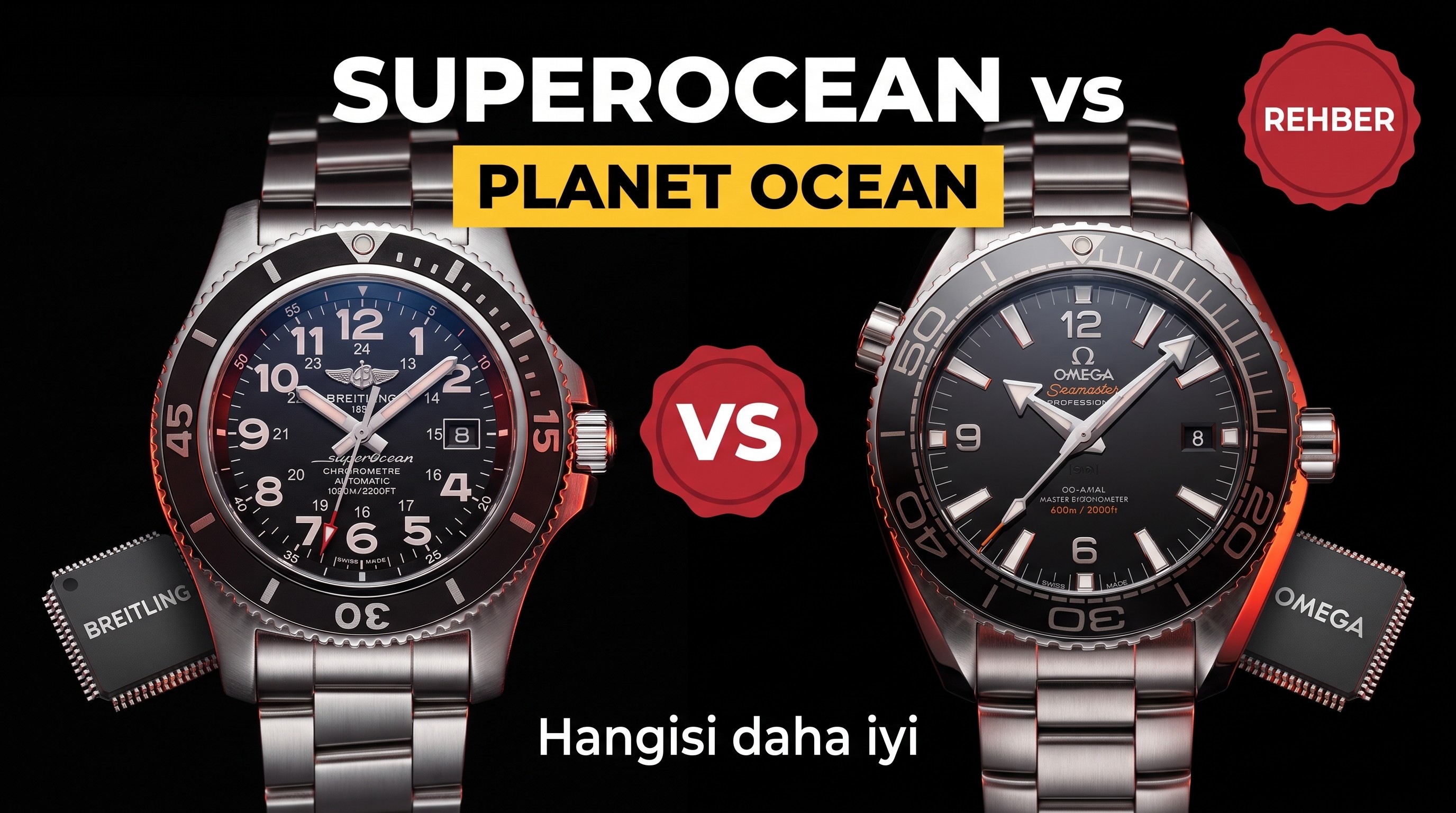 Breitling Superocean vs Omega Seamaster Planet O...
