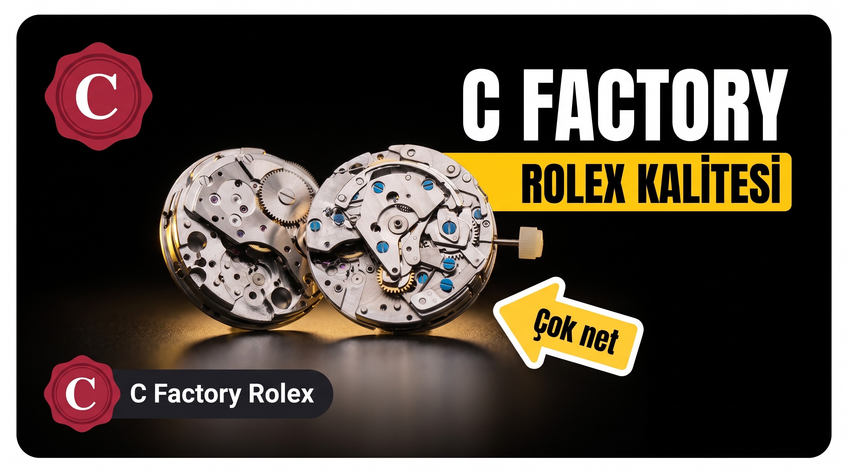 Rolex C+ Factory Replika Saat İncelemesi