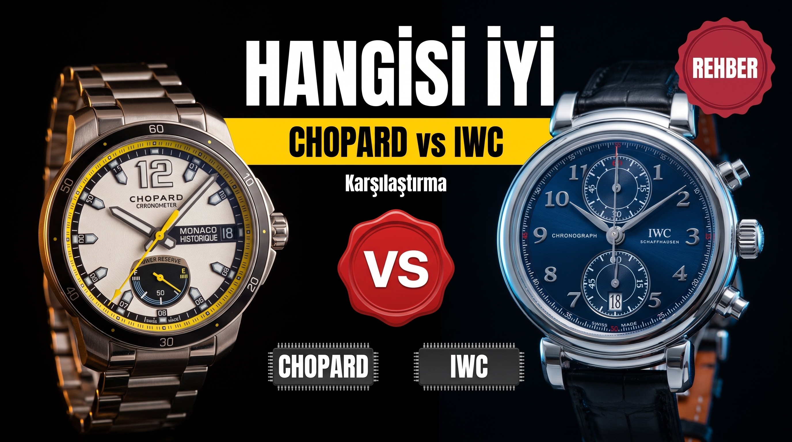 Chopard VS IWC: Hangisi daha iyi?