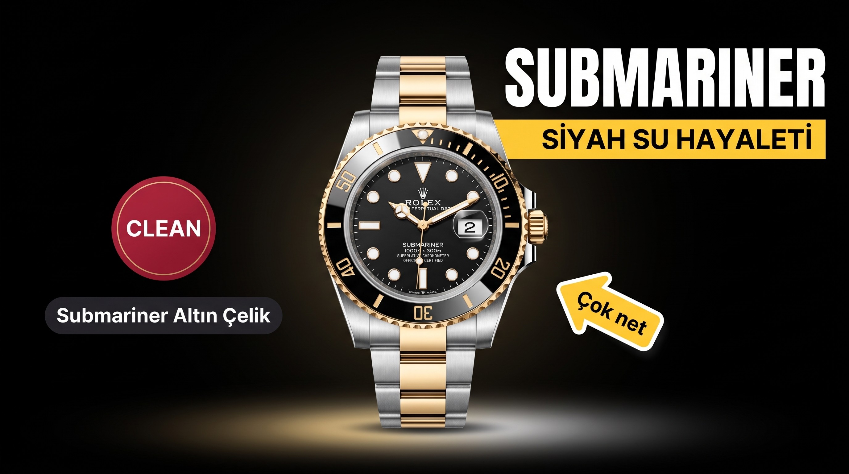 Rolex Submariner Clean Factory İncelemesi