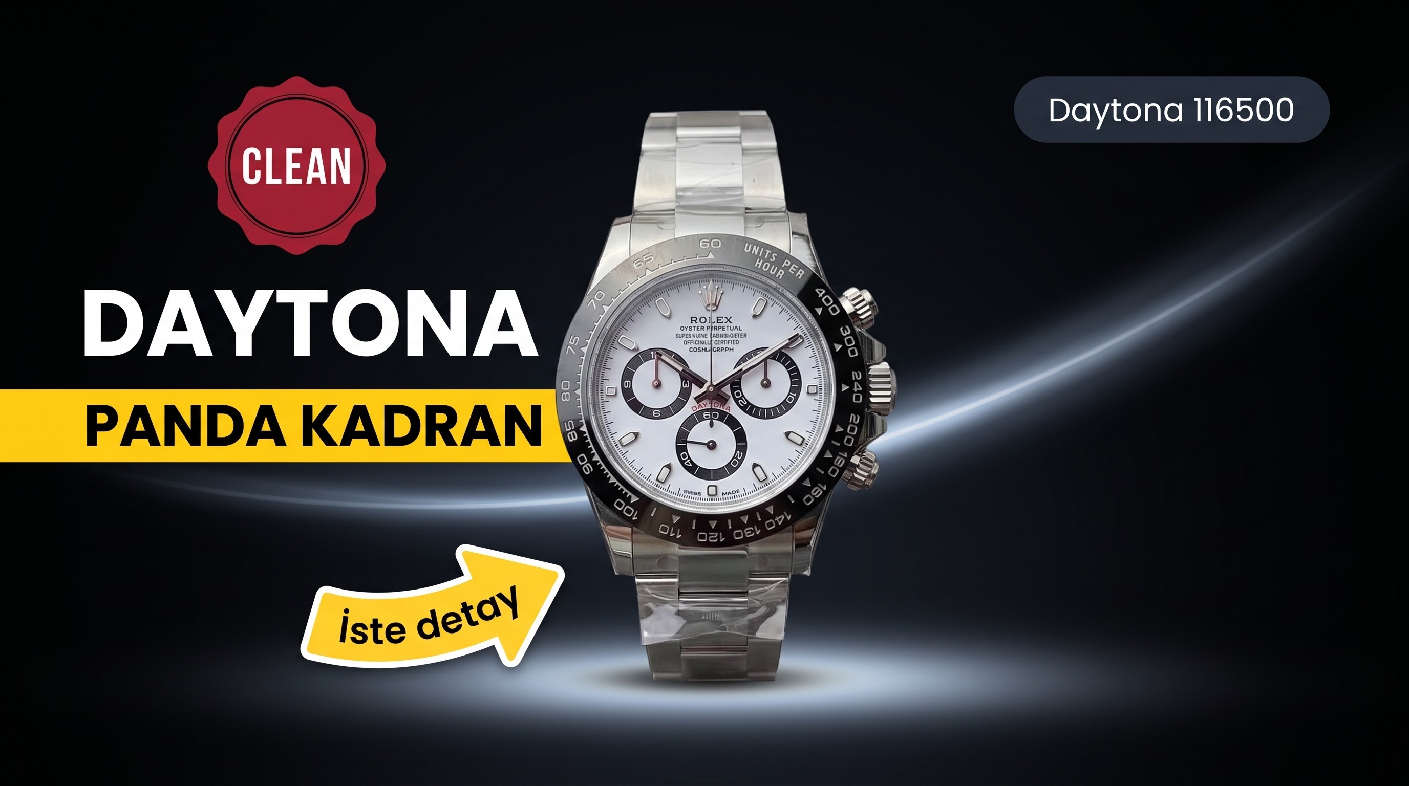 Rolex Daytona Clean Factory İncelemesi