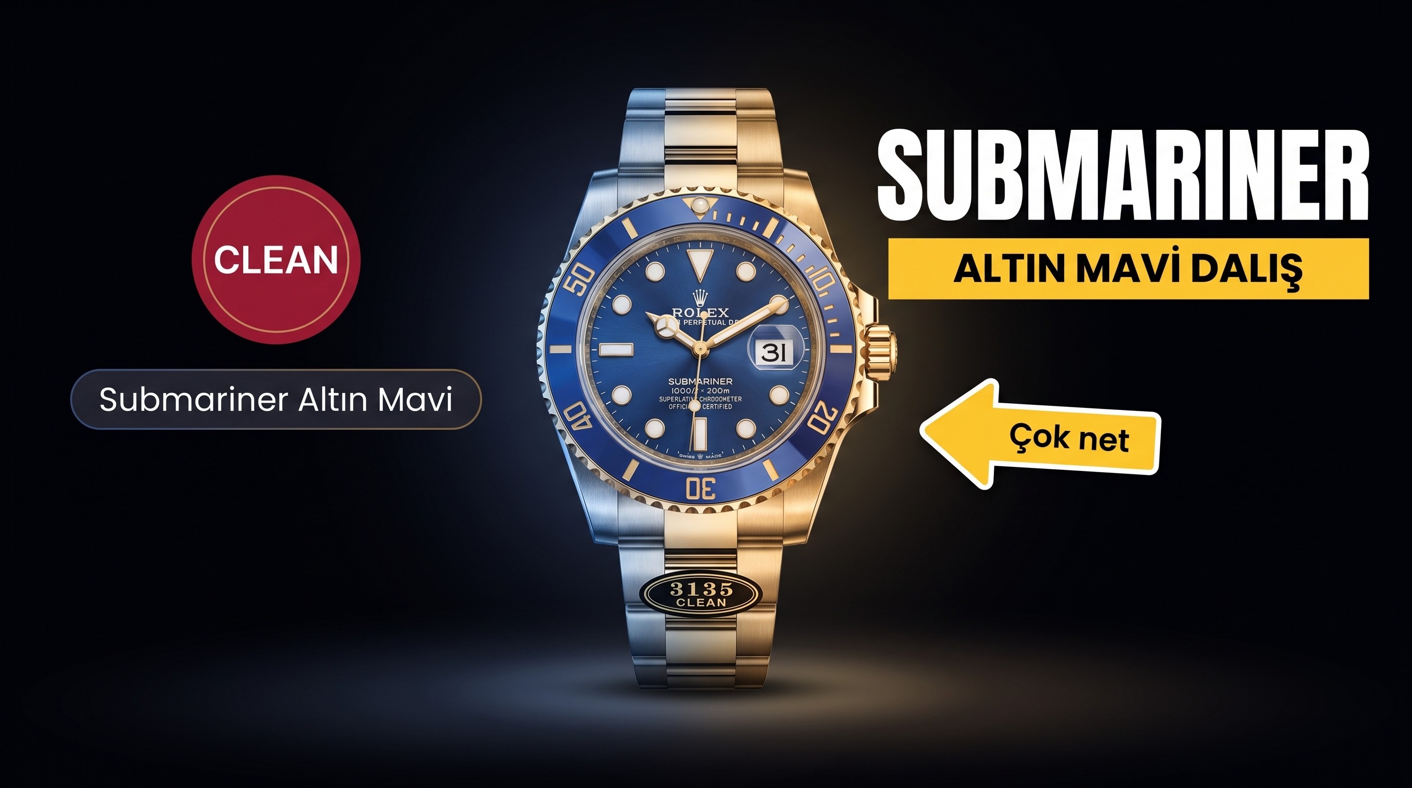 Rolex Submariner Clean Factory İncelemesi