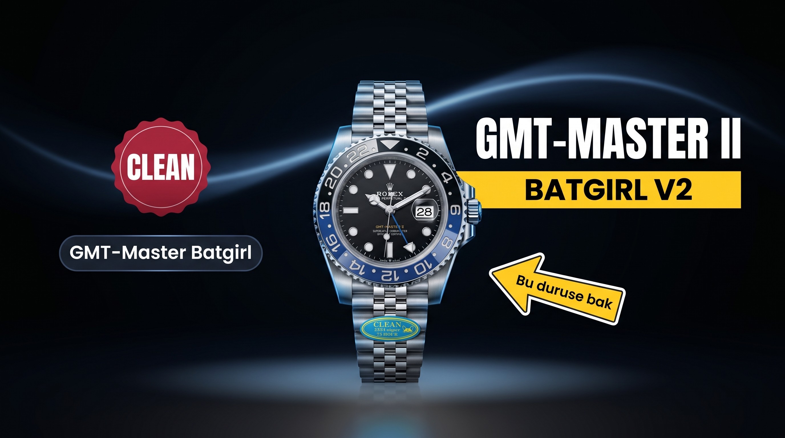 Rolex GMT-Master II Clean Factory İncelemesi