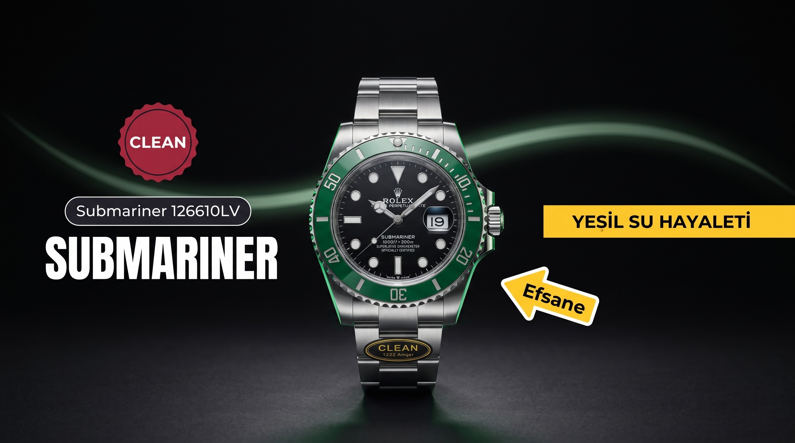 Rolex Submariner 126610 Clean Factory İncelemesi