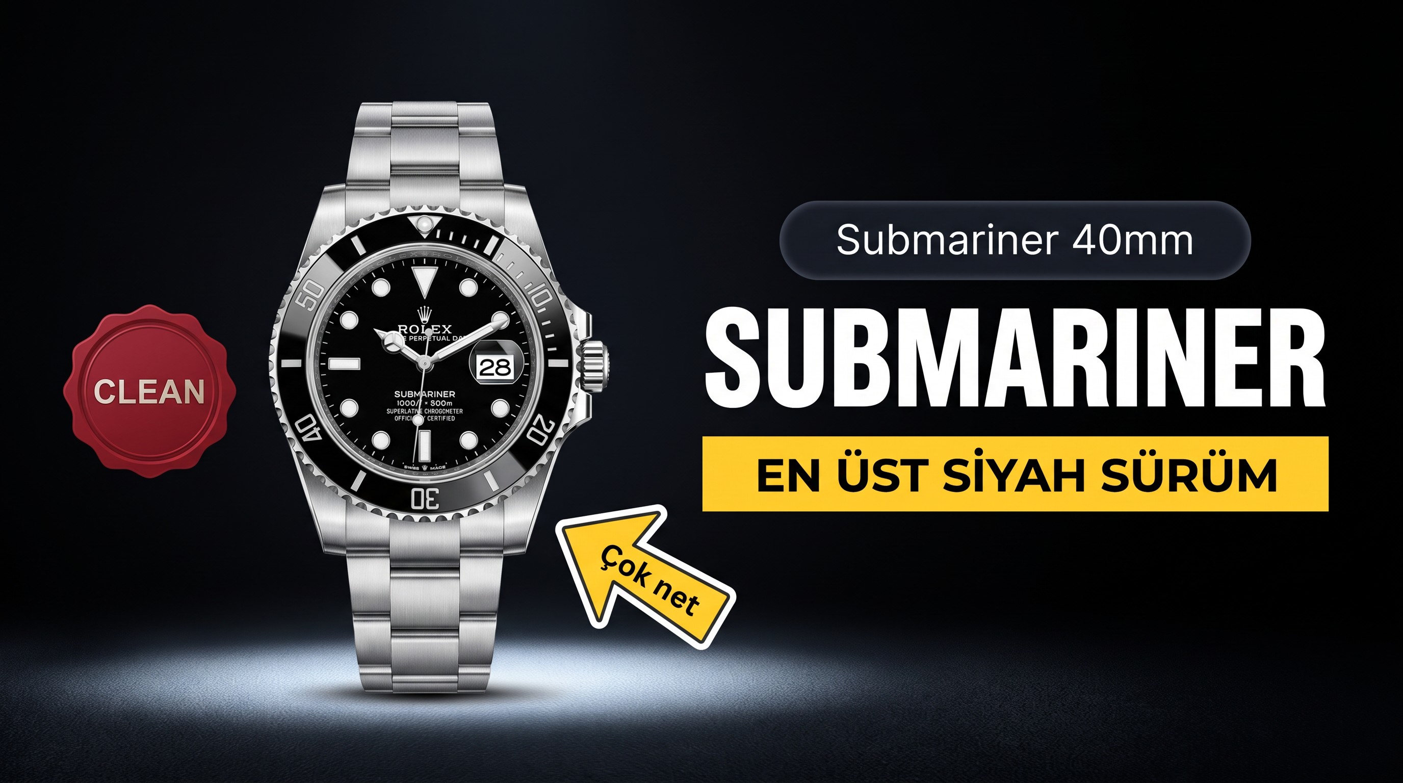 Rolex Submariner Clean Factory İncelemesi