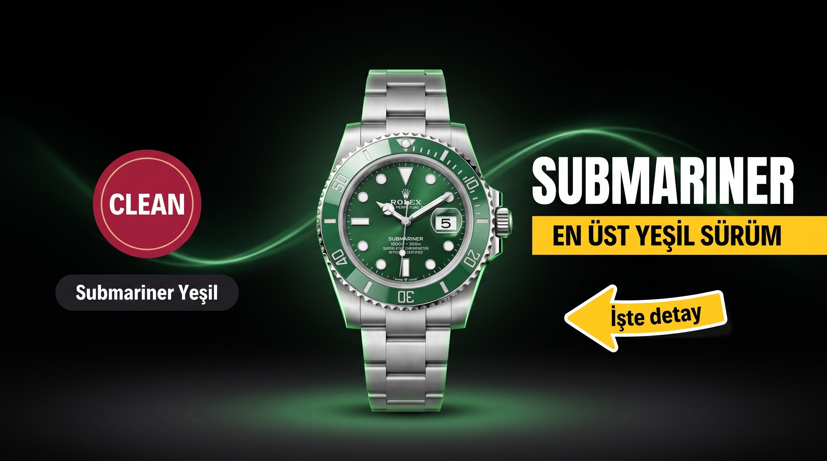 Rolex Submariner Clean Factory İncelemesi