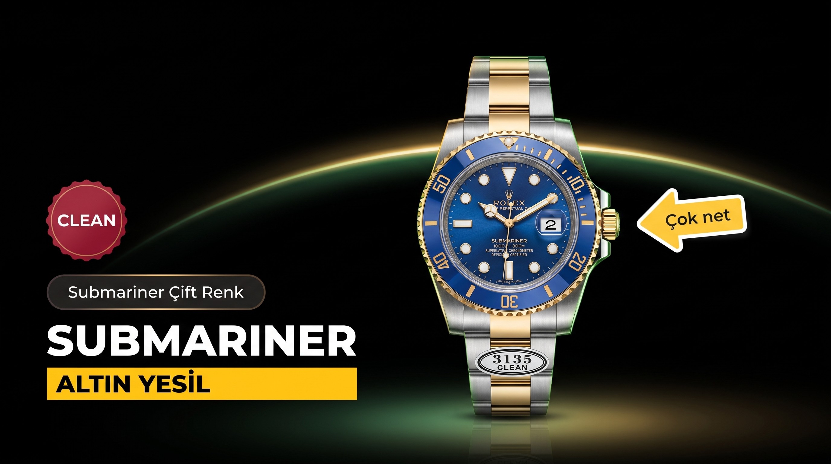 Rolex Submariner Clean Factory İncelemesi
