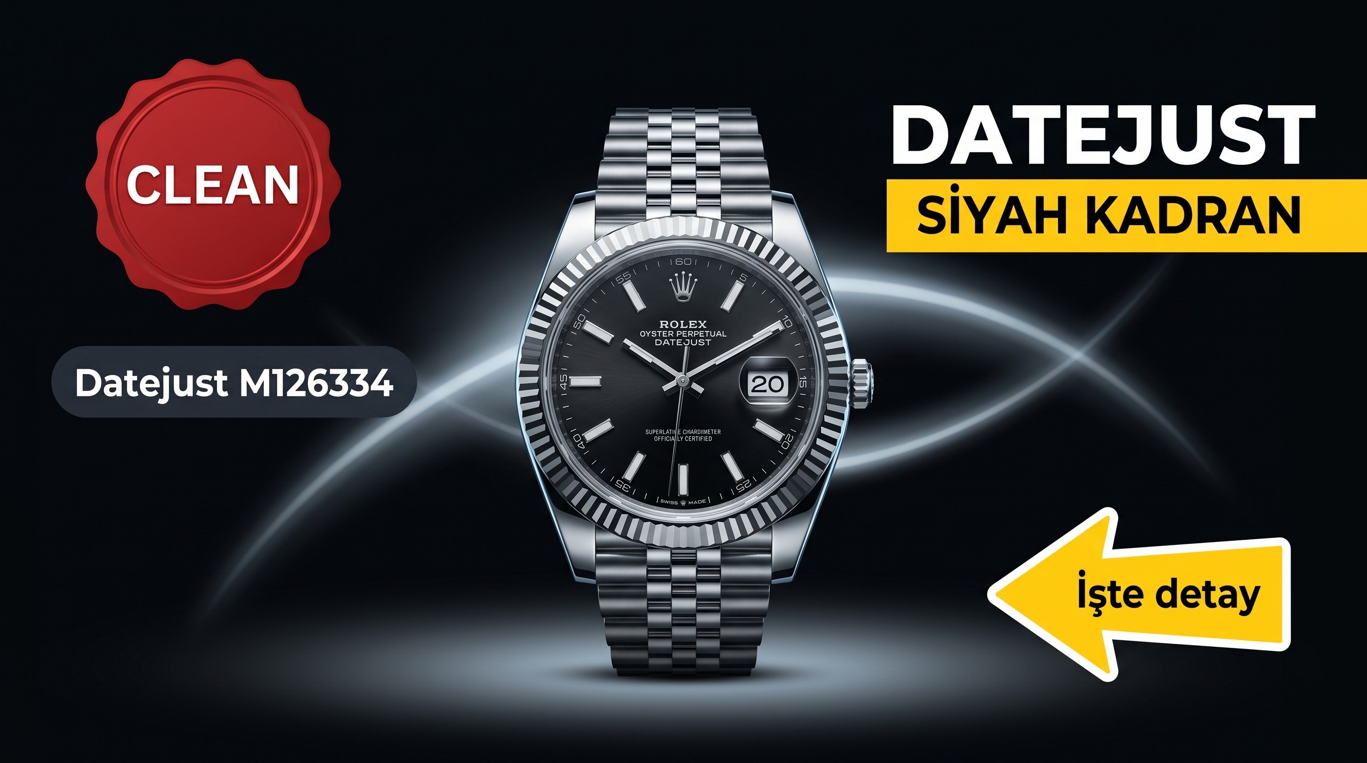 Rolex Datejust M126334 Clean Factory İncelemesi